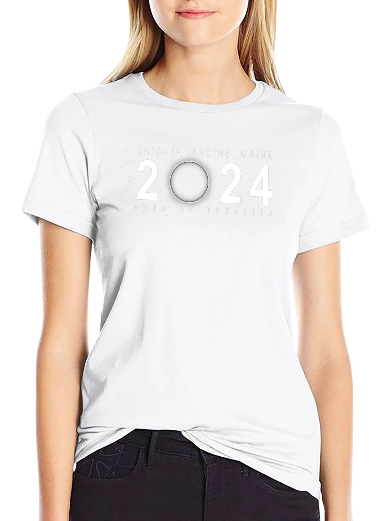 Knights Landing Maine 2024 Eclipse T-Shirt