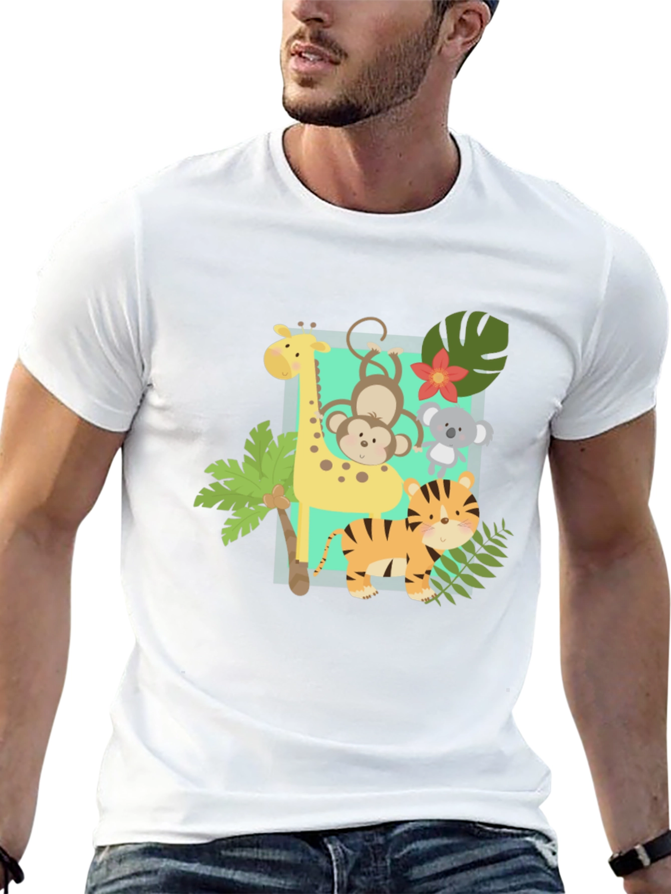 Jungle Friends Graphic T-Shirt