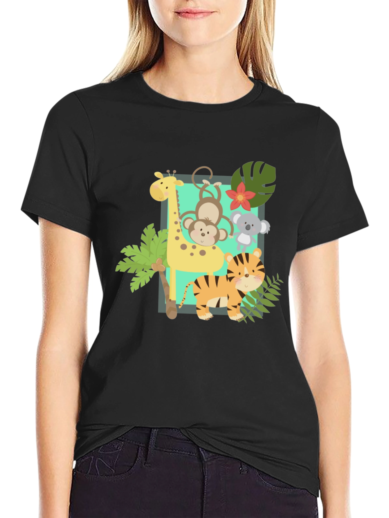 Jungle Friends Graphic T-Shirt
