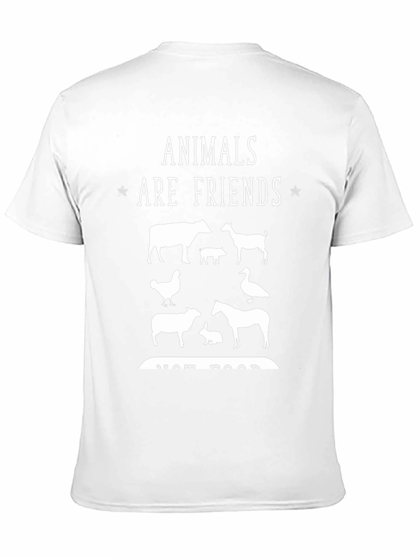 Animals are Friends T-Shirt - Vegan Tee