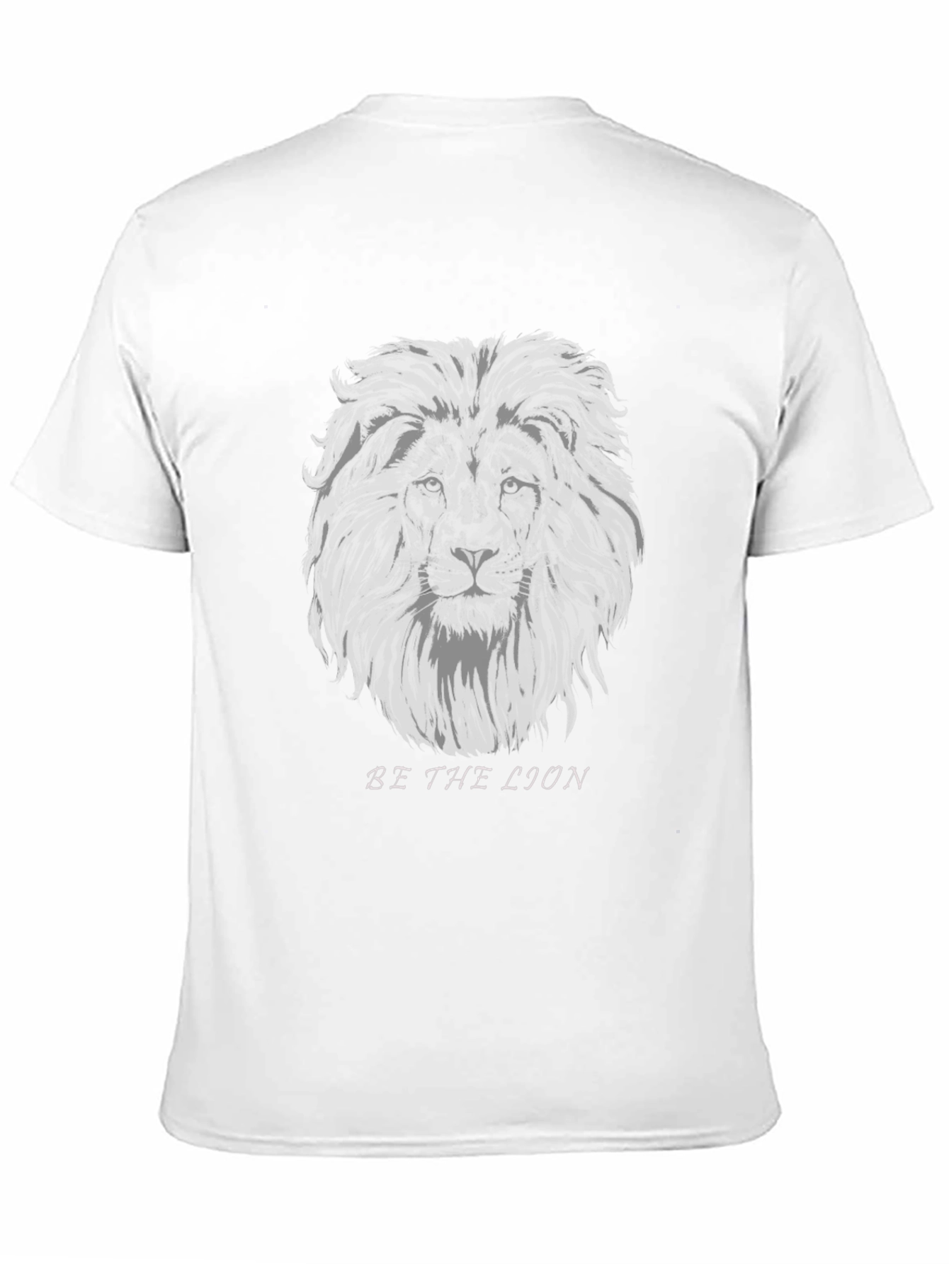 Be The Lion Graphic Tee - Black