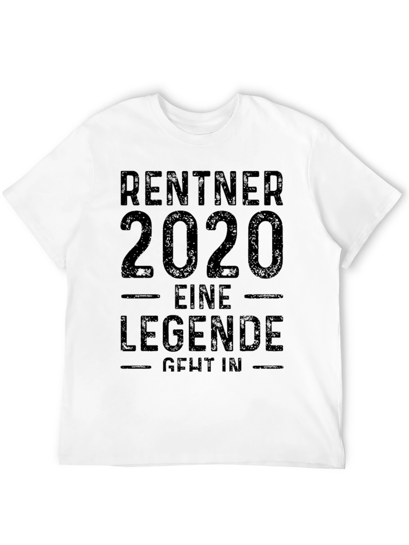 Rentner 2020 Legend Retirement T-Shirt