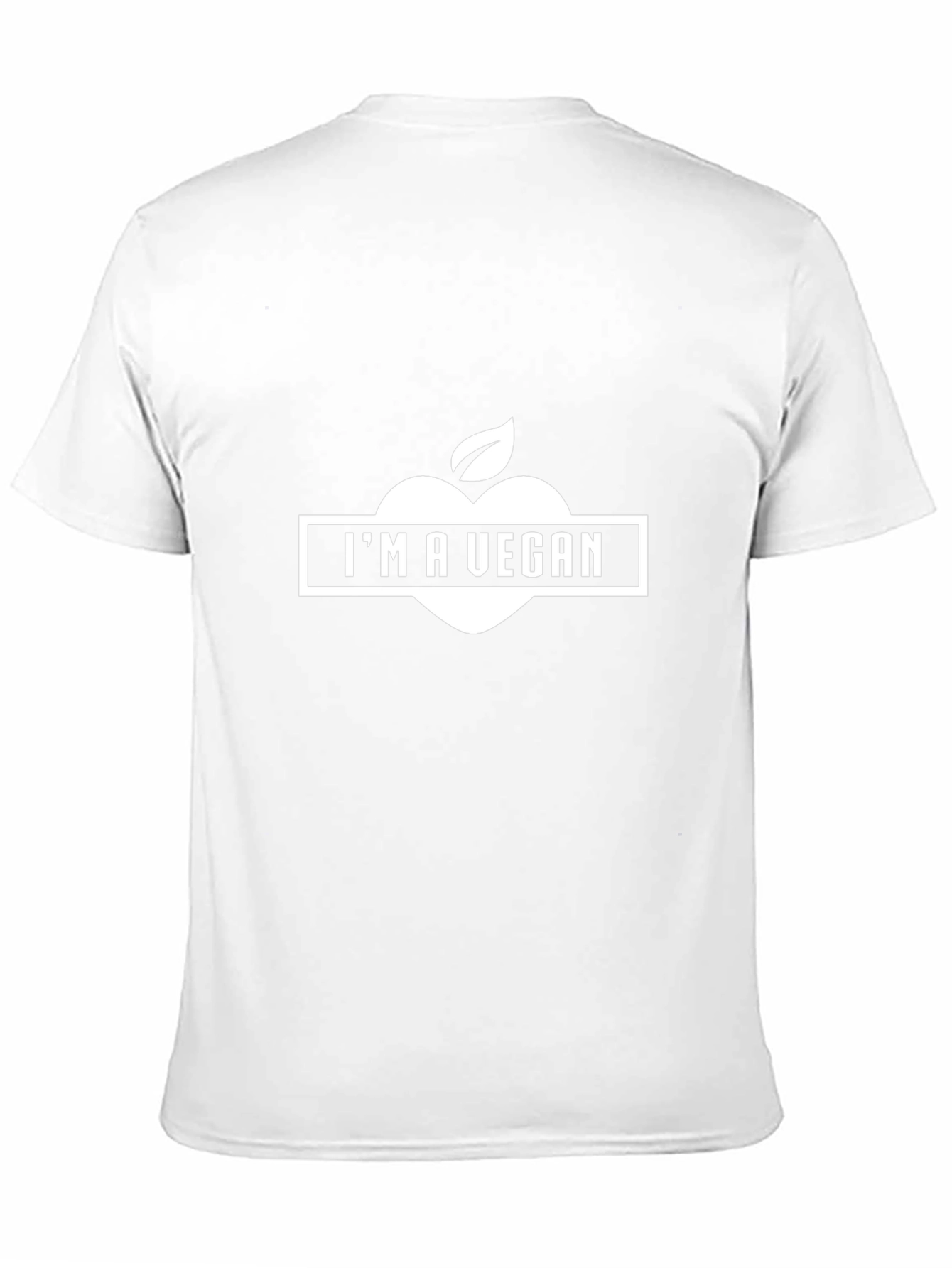 Im a Vegan T-Shirt - Black Vegan Lifestyle Tee