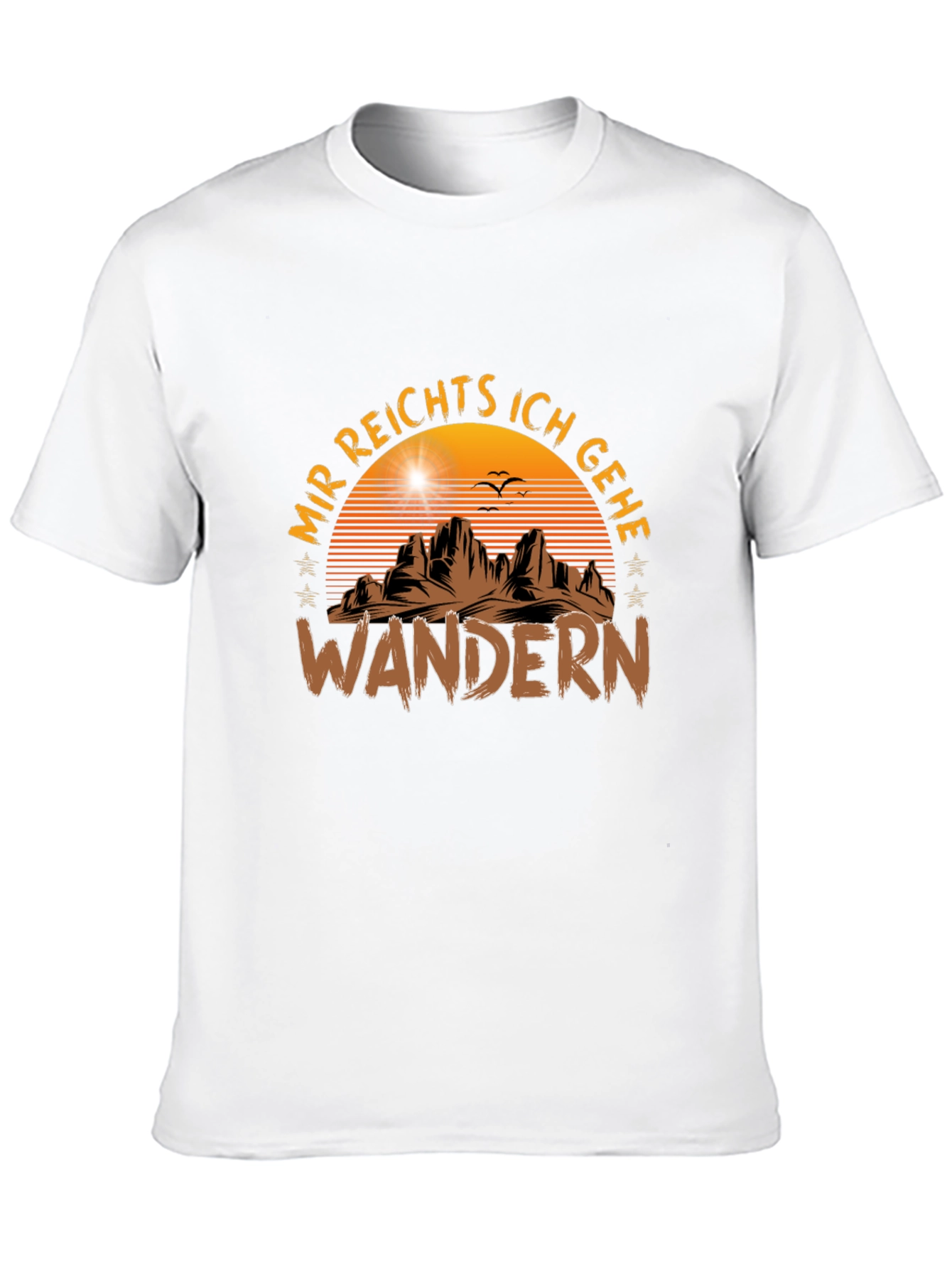 Mir Reichts Ich Gehe Wandern Black T-Shirt