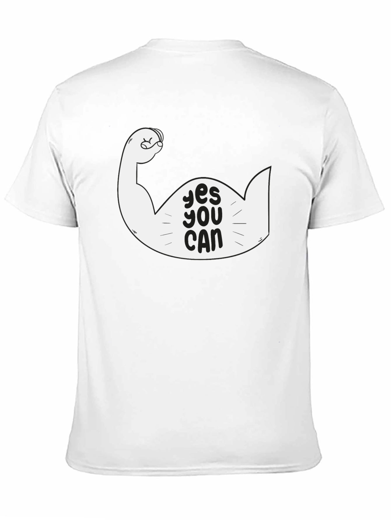 Yes You Can Graphic T-Shirt - Motivational Design