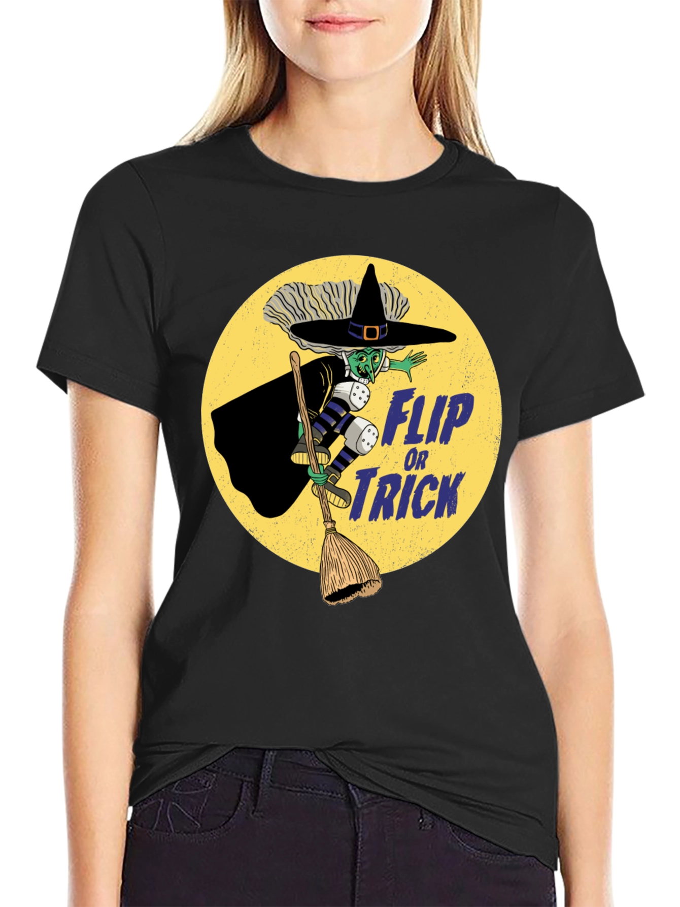 Flip or Trick Witch T-Shirt