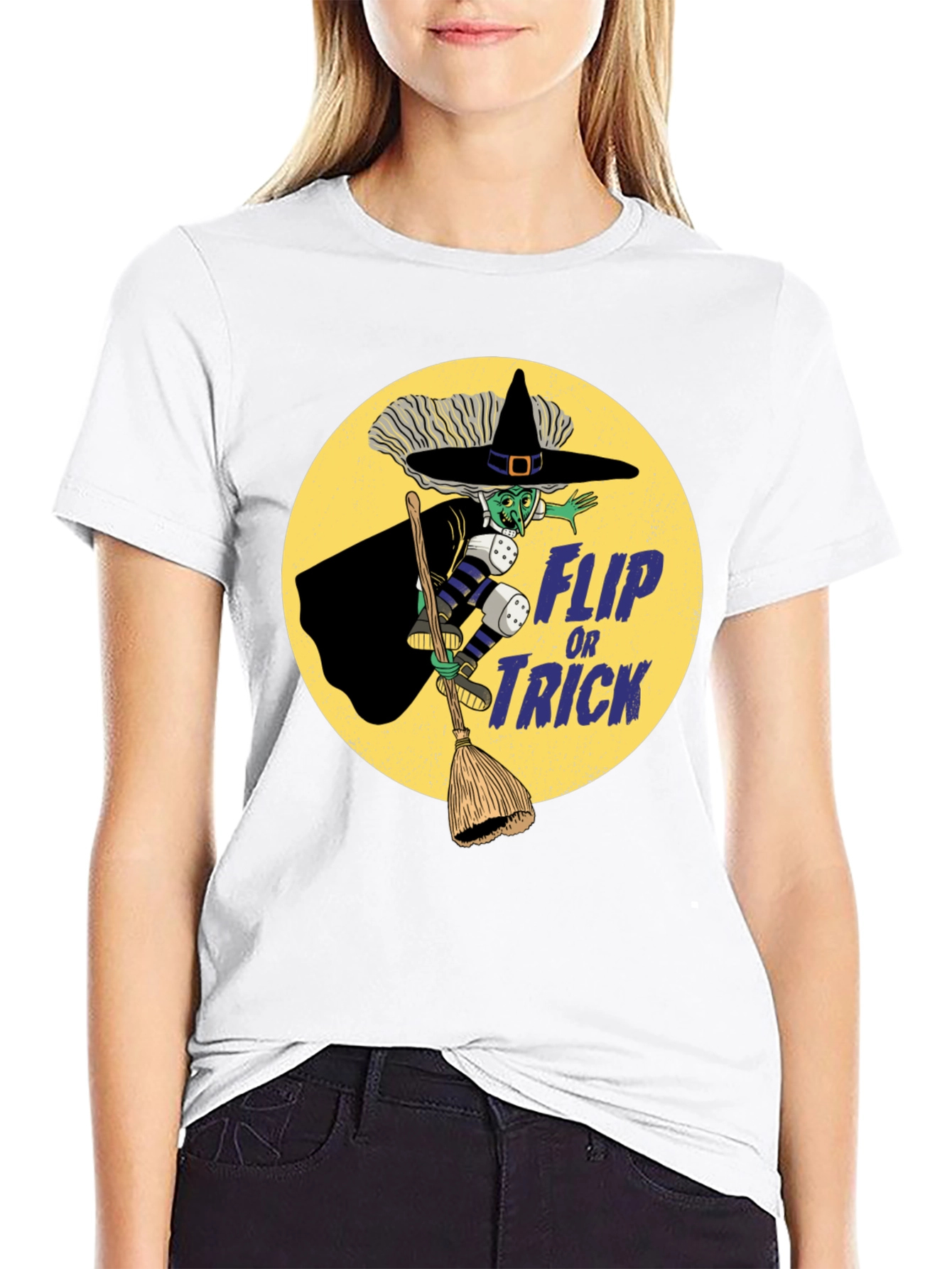 Flip or Trick Witch T-Shirt