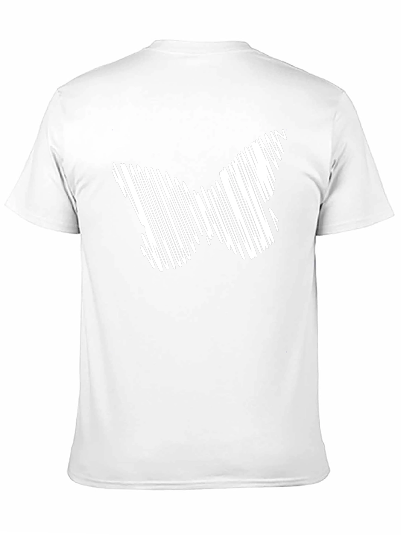 Abstract Butterfly Graphic Black T-Shirt