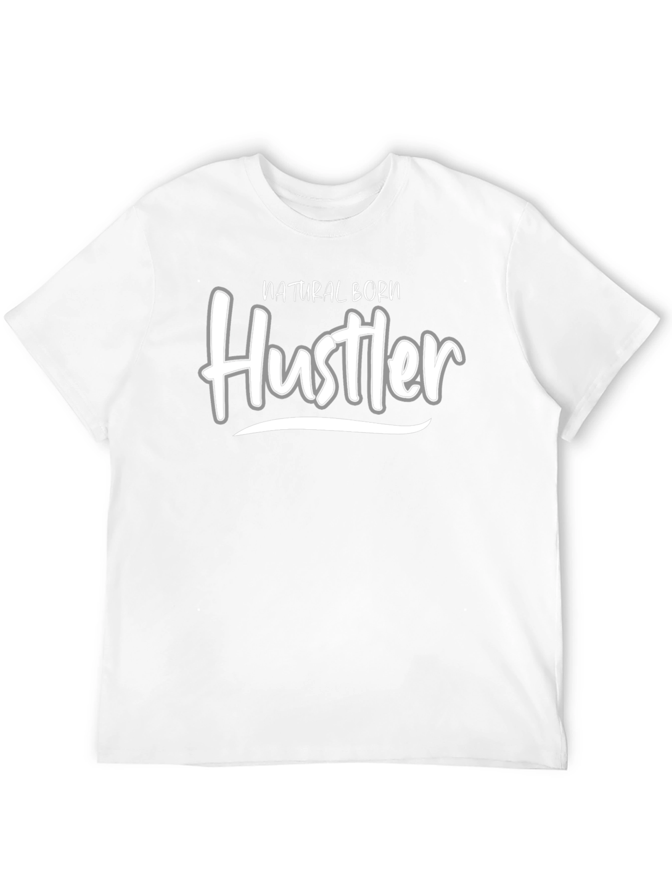 Natural Born Hustler Graphic Tee - Black
