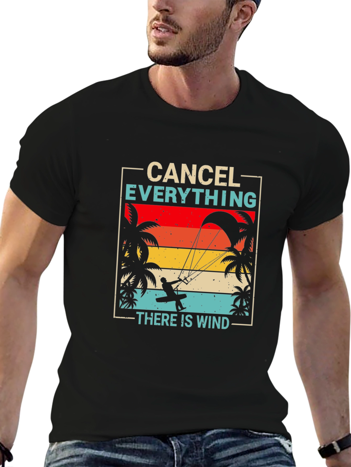 Cancel Everything Windsurfing T-Shirt