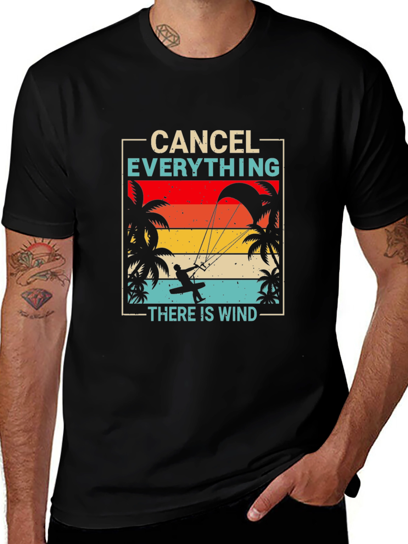 Cancel Everything Windsurfing T-Shirt