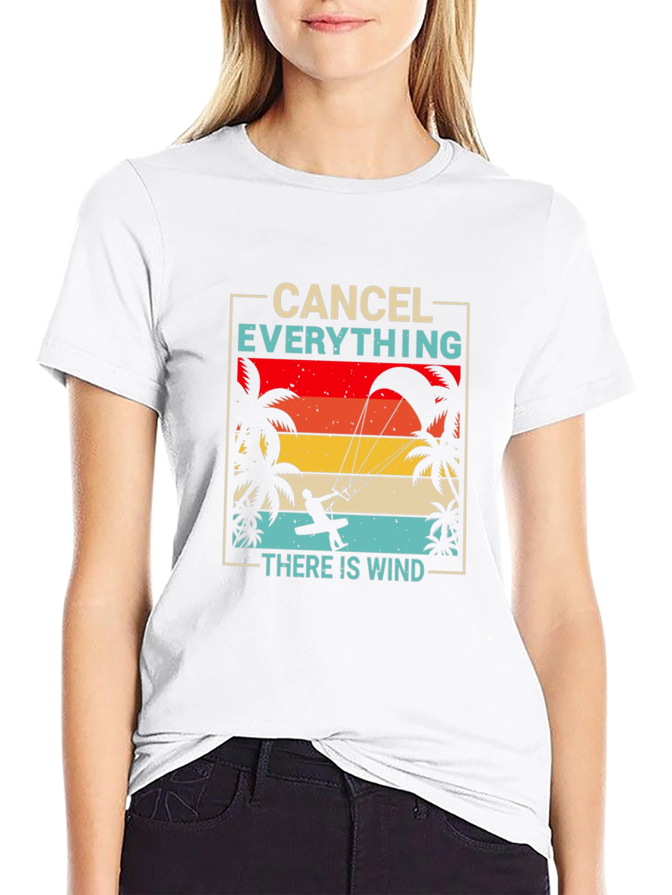 Cancel Everything Windsurfing T-Shirt