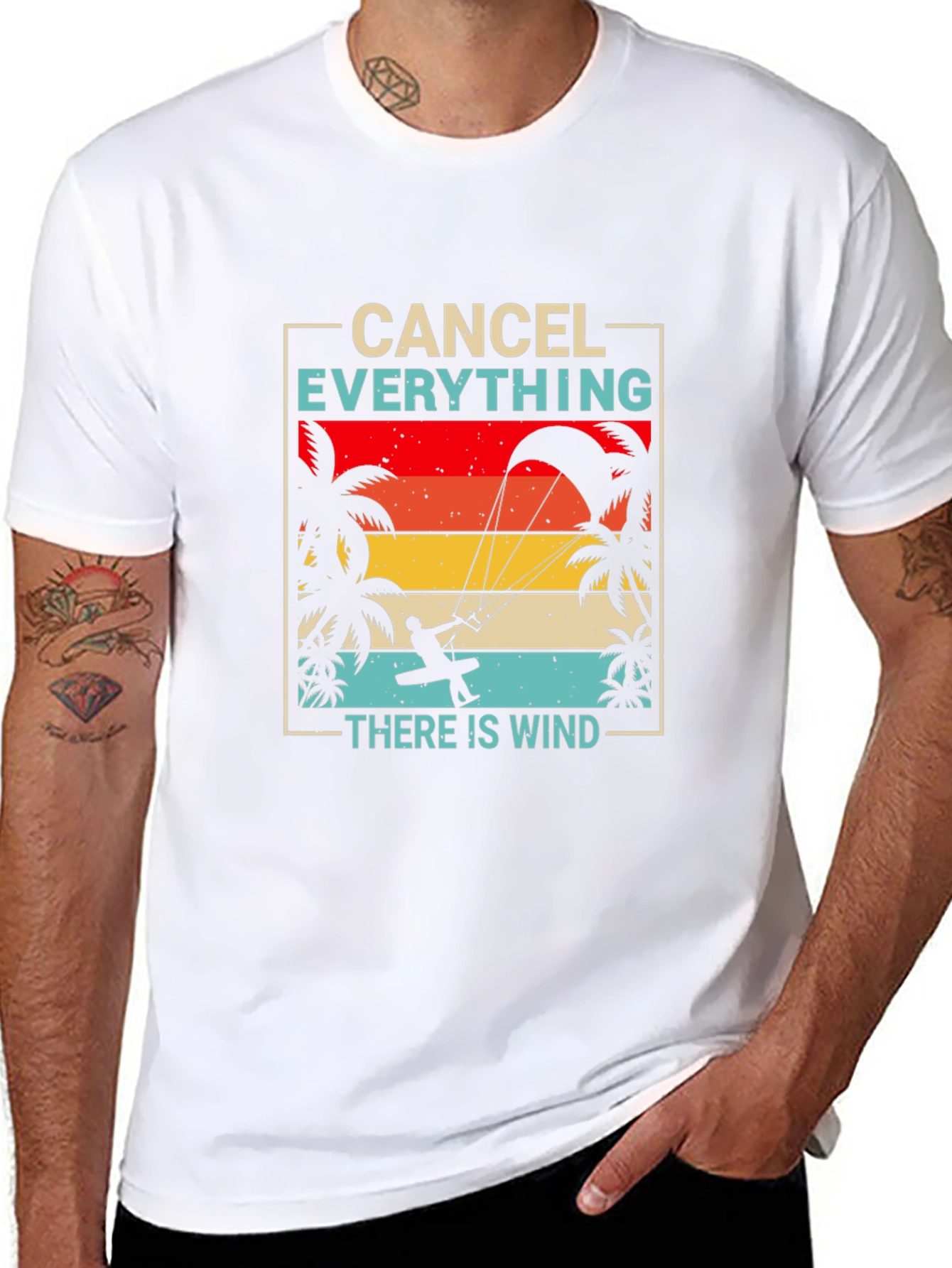 Cancel Everything Windsurfing T-Shirt