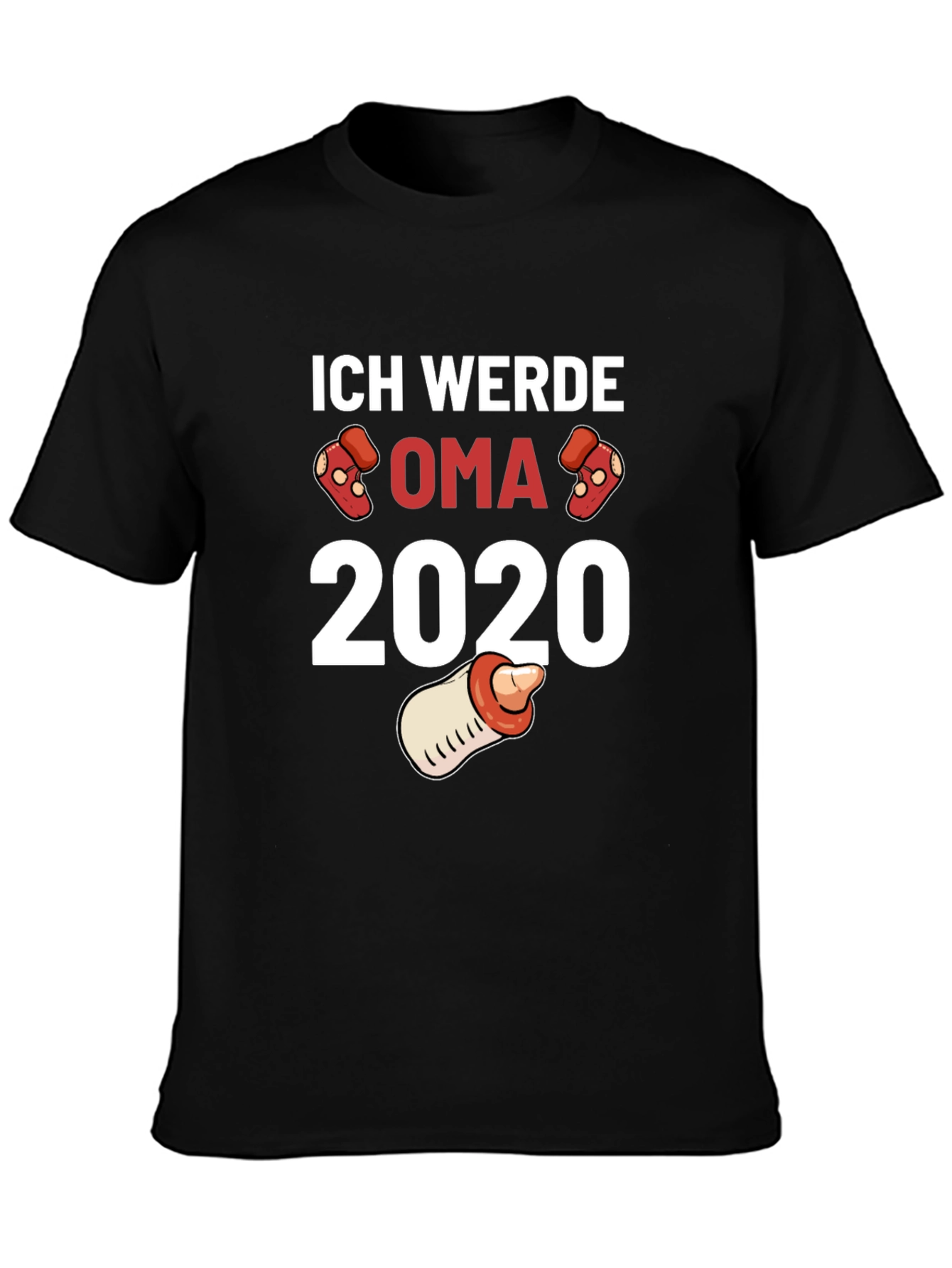 Ich Werde Oma 2020 T-Shirt - Expecting Grandparent Tee