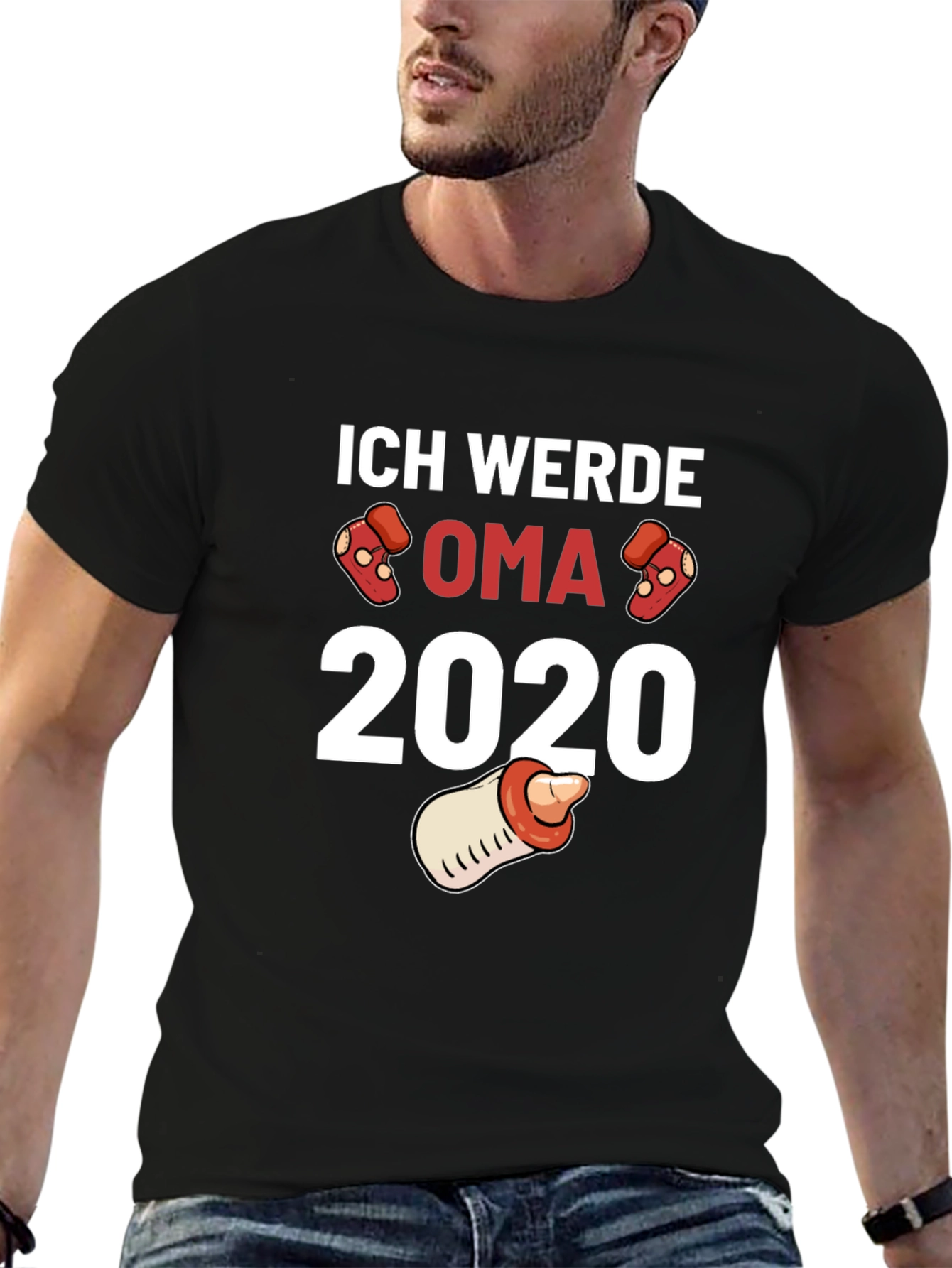 Ich Werde Oma 2020 T-Shirt - Expecting Grandparent Tee