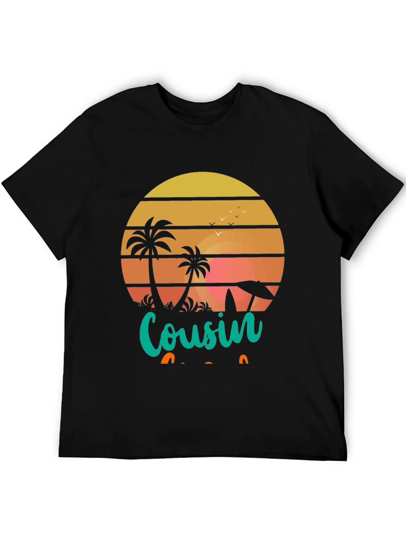 Cousin Beach Sunset T-Shirt