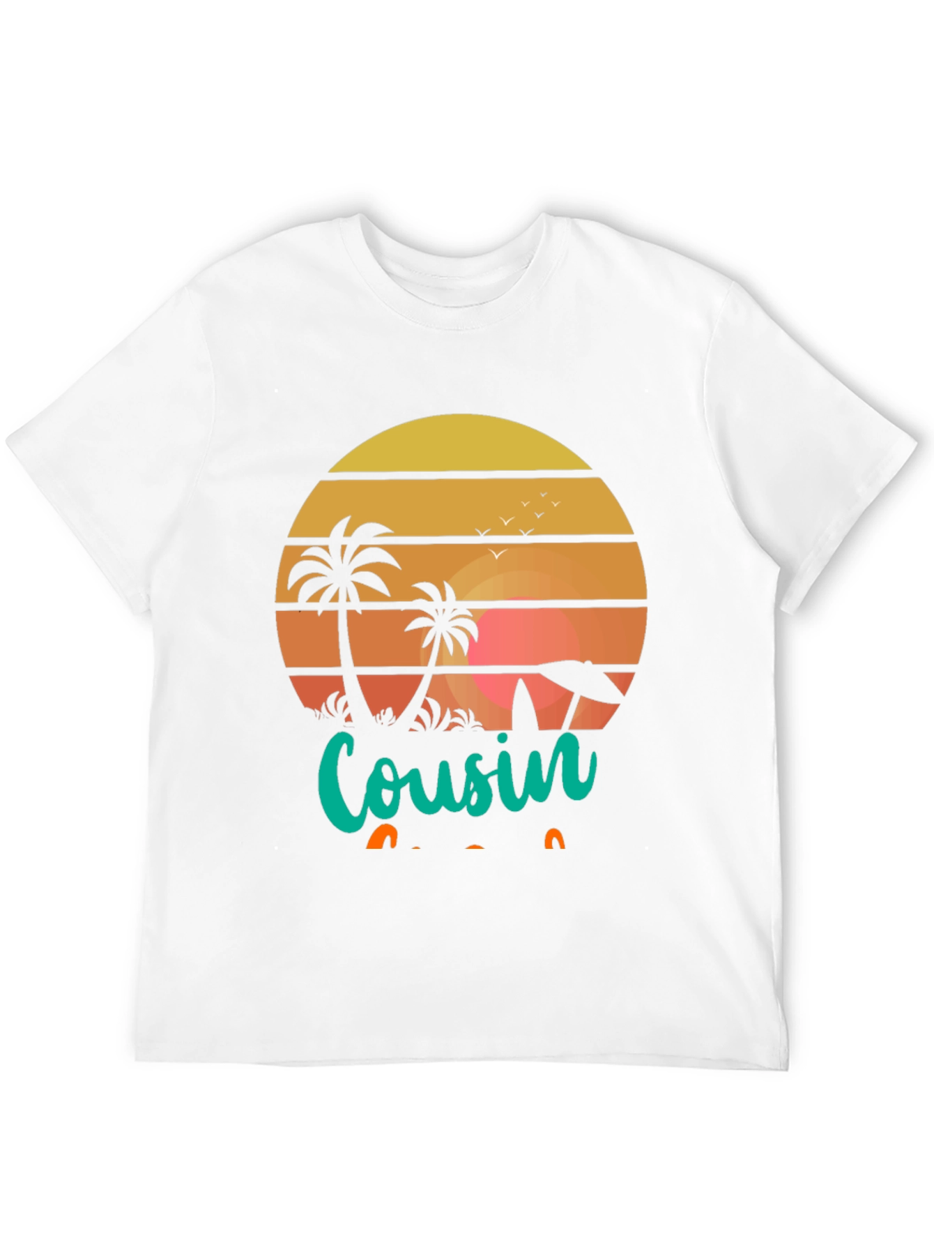 Cousin Beach Sunset T-Shirt
