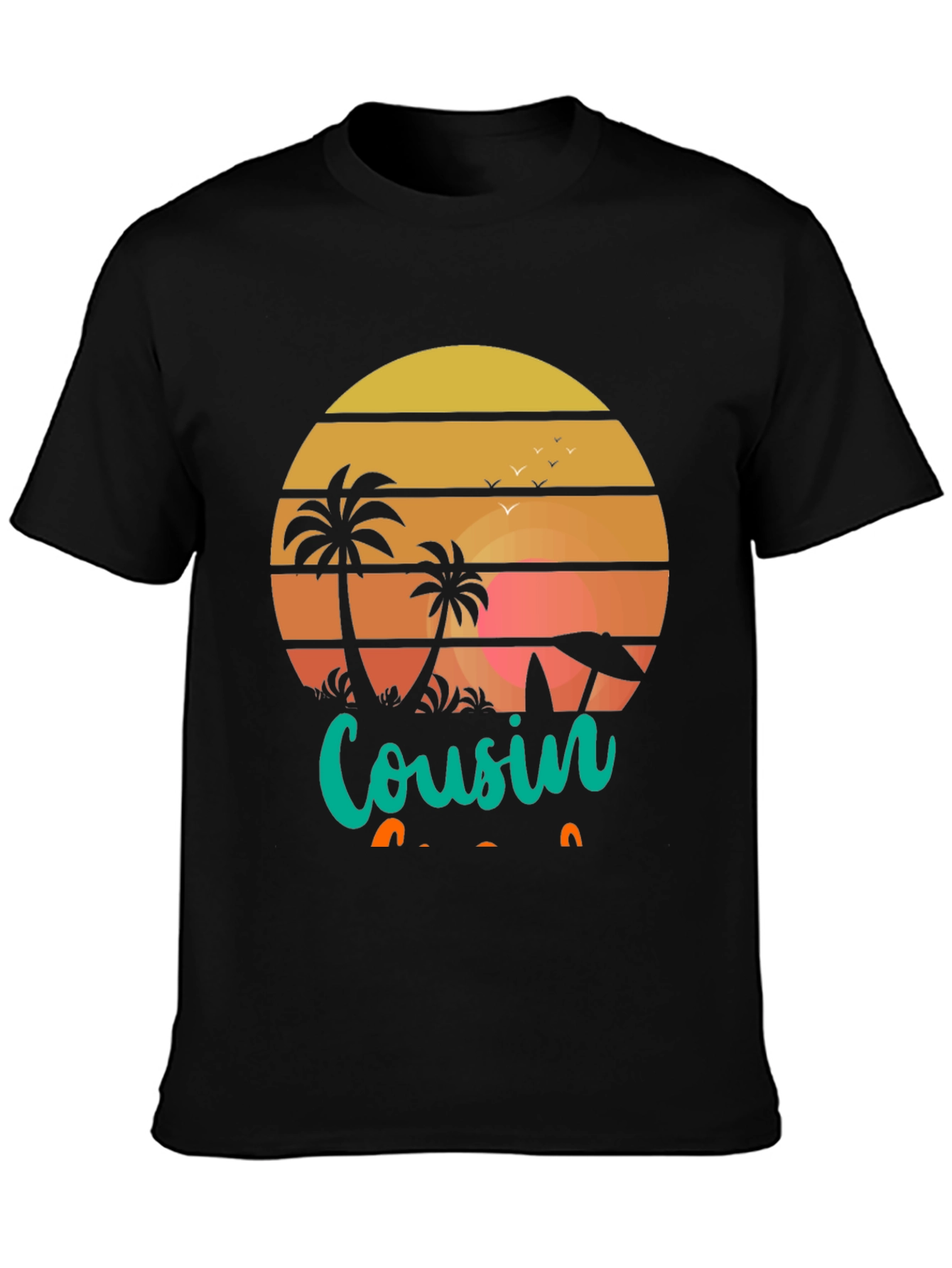 Cousin Beach Sunset T-Shirt