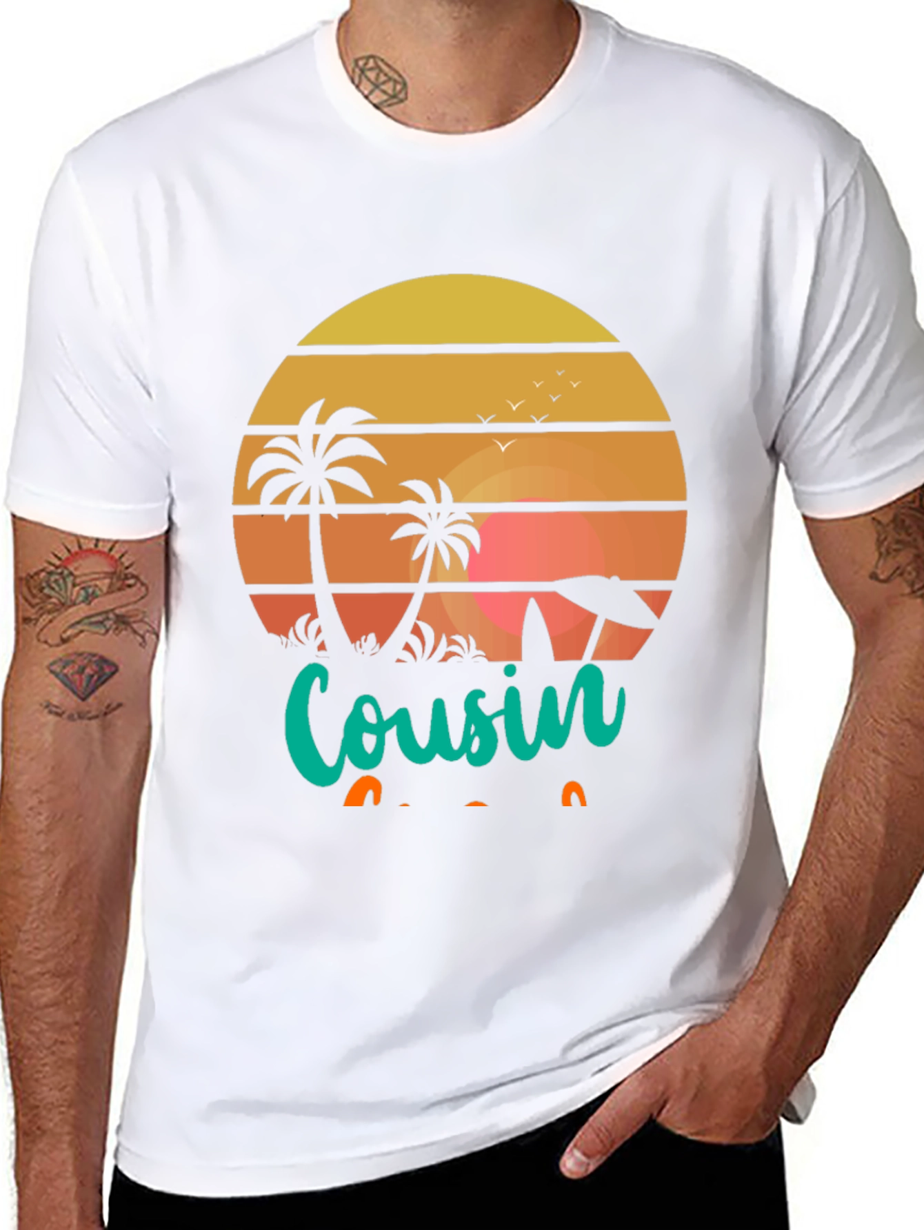 Cousin Beach Sunset T-Shirt