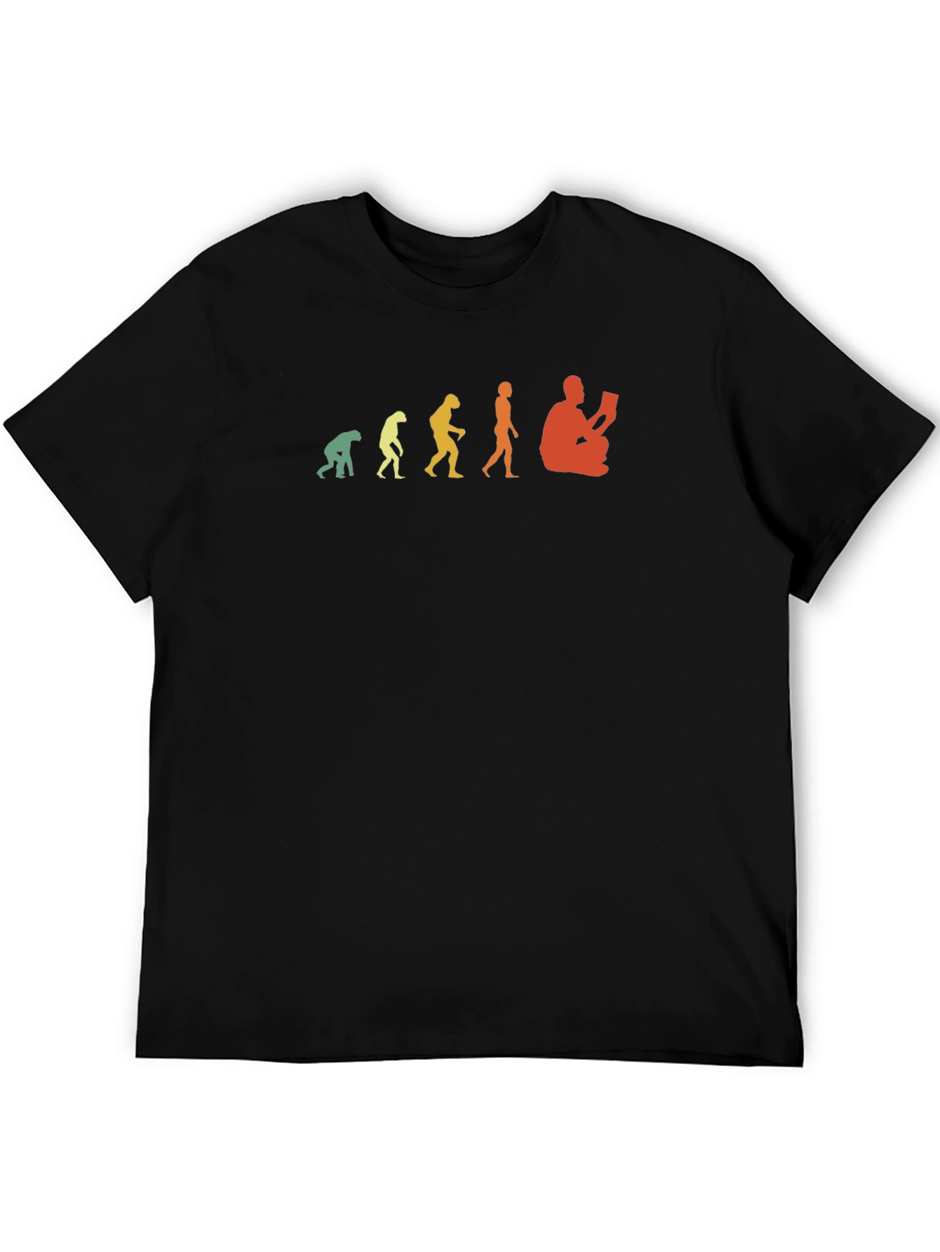 Evolution of Reading T-Shirt - Black