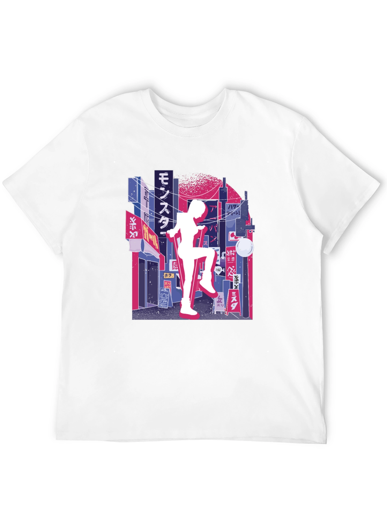 Cyberpunk T-Shirt - Cityscape Graphic Tee
