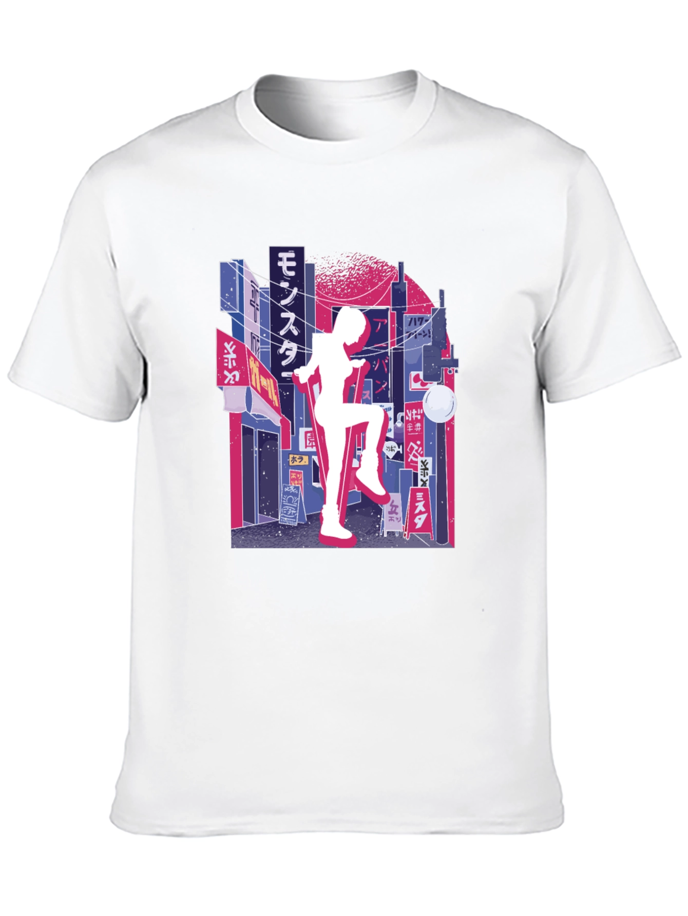 Cyberpunk T-Shirt - Cityscape Graphic Tee