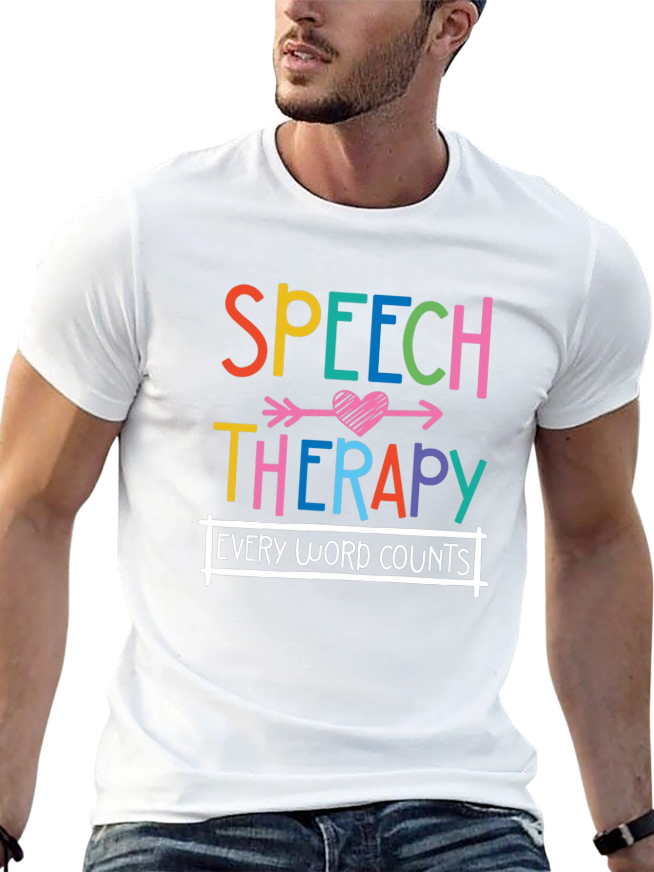 Speech Therapy T-Shirt - Every Word Counts Tee