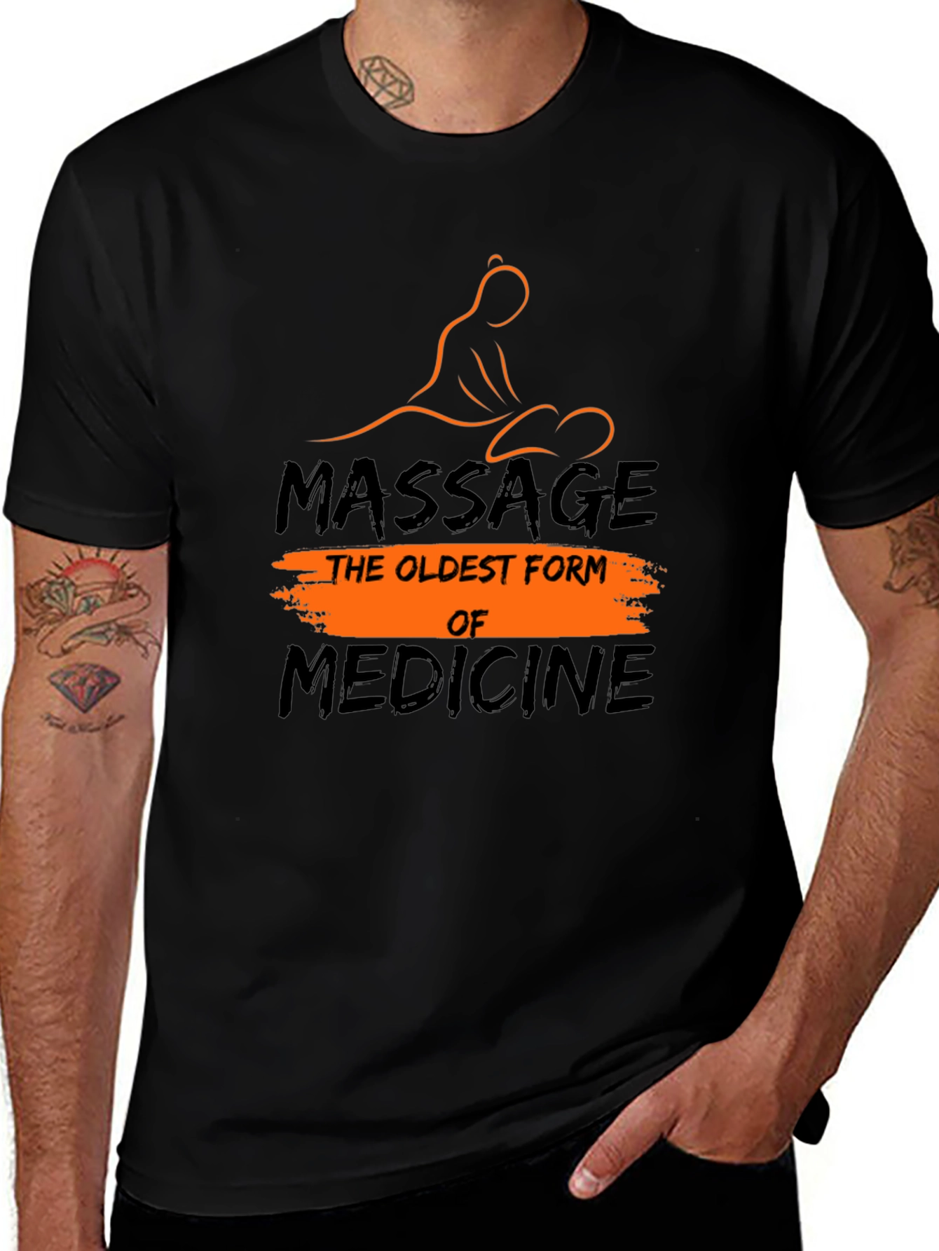 Massage Therapy T-Shirt: The Oldest Form of Medicine
