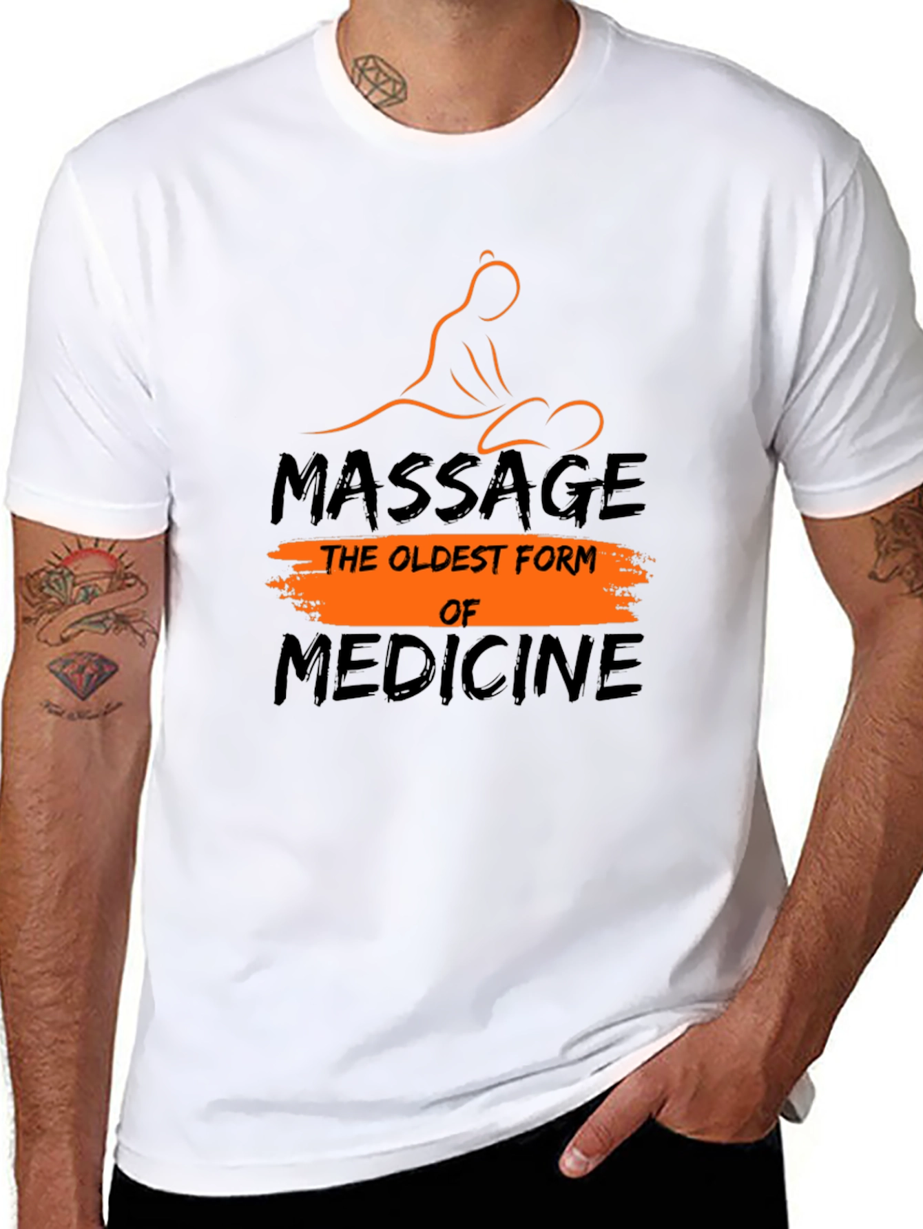 Massage Therapy T-Shirt: The Oldest Form of Medicine
