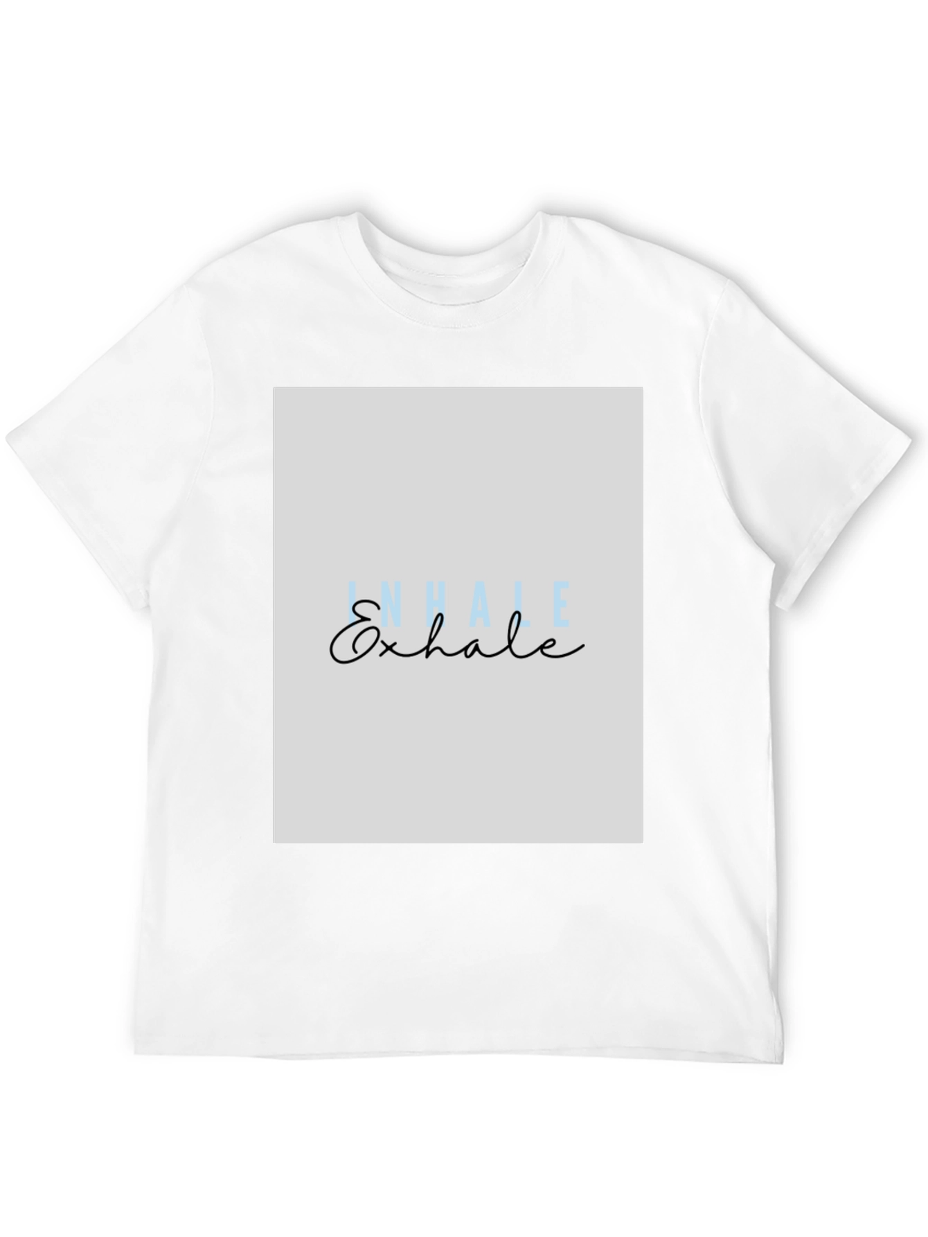 Inhale Exhale Graphic Tee - Relaxation Shirt