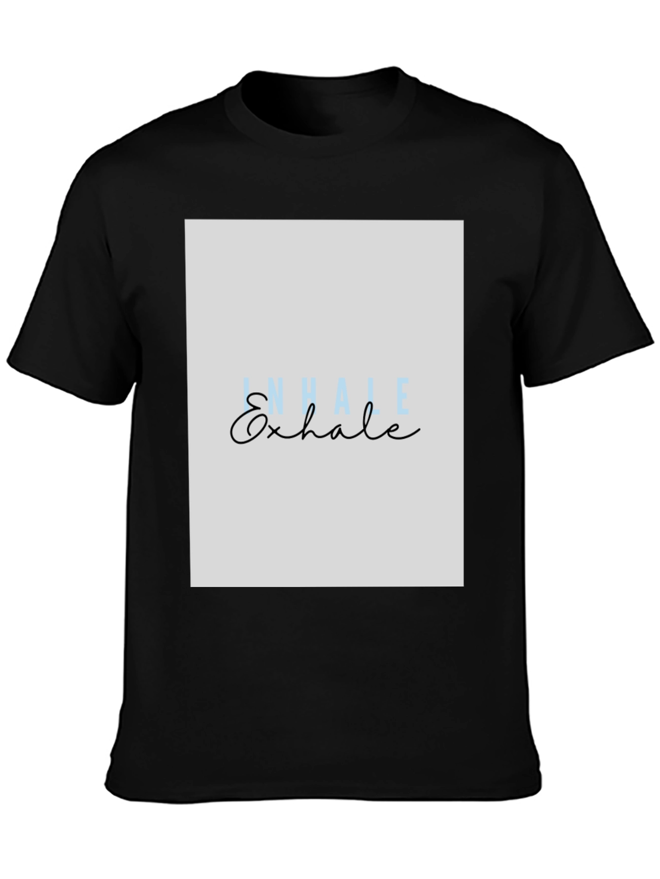 Inhale Exhale Graphic Tee - Relaxation Shirt