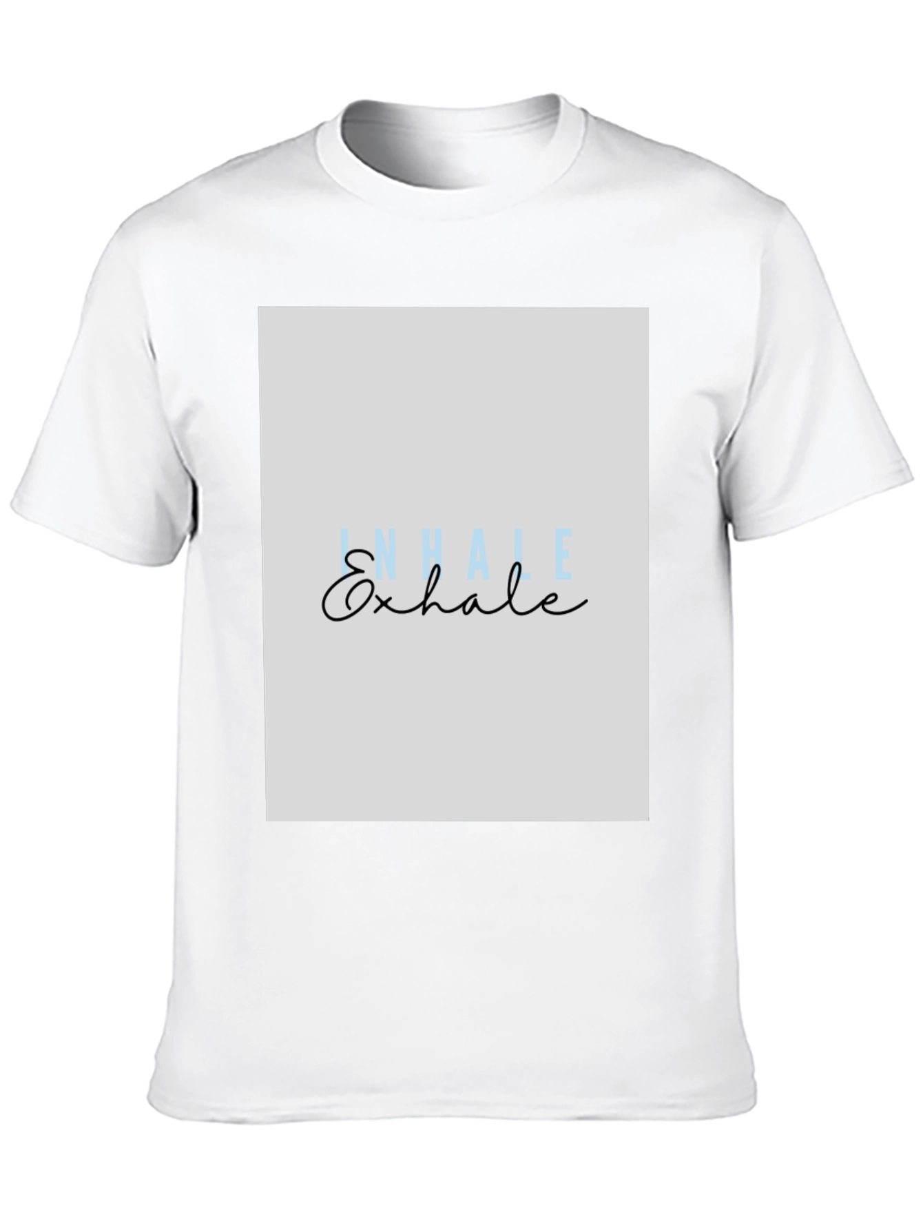 Inhale Exhale Graphic Tee - Relaxation Shirt