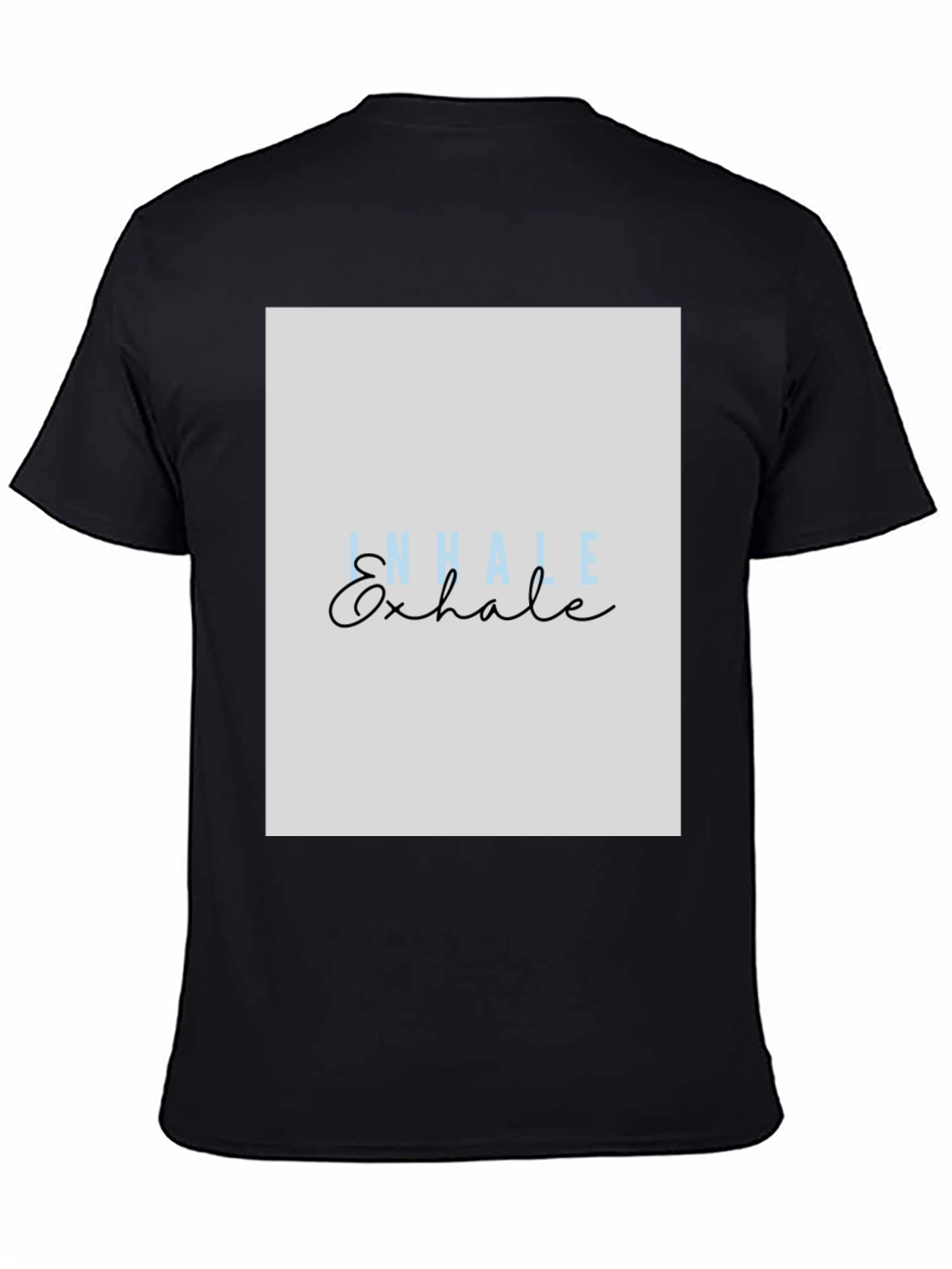 Inhale Exhale Graphic Tee - Relaxation Shirt