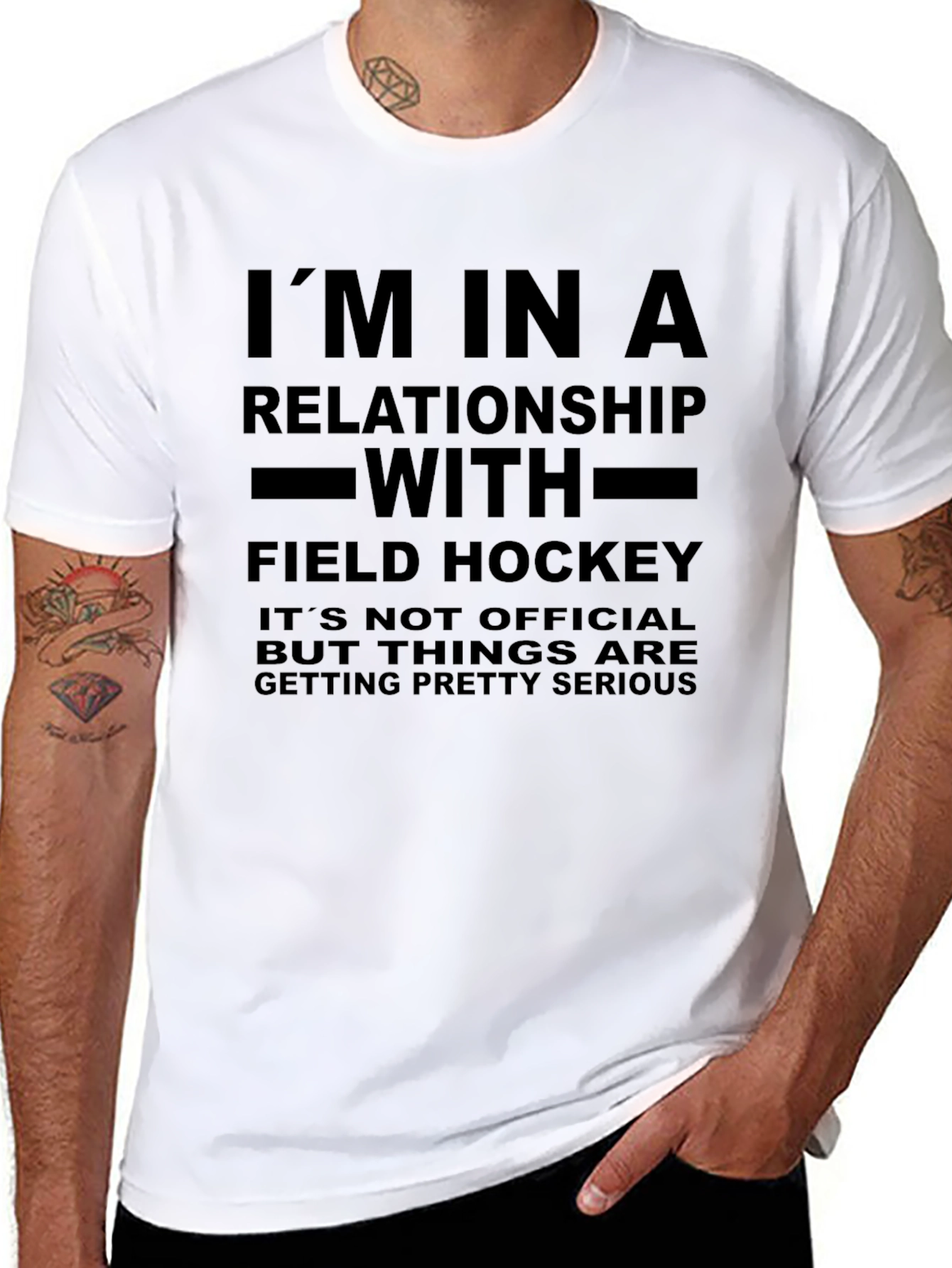 Field Hockey Relationship T-Shirt - Funny Sports Tee