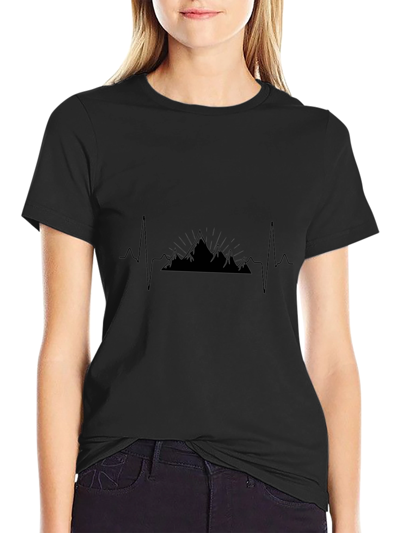 Mountain Heartbeat T-Shirt - Adventure Life Tee