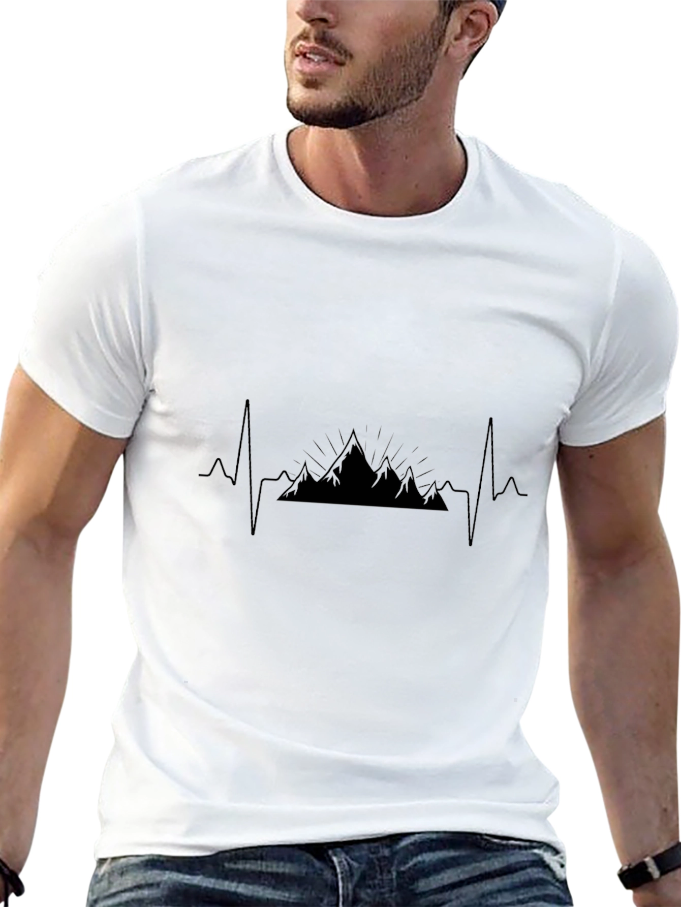 Mountain Heartbeat T-Shirt - Adventure Life Tee