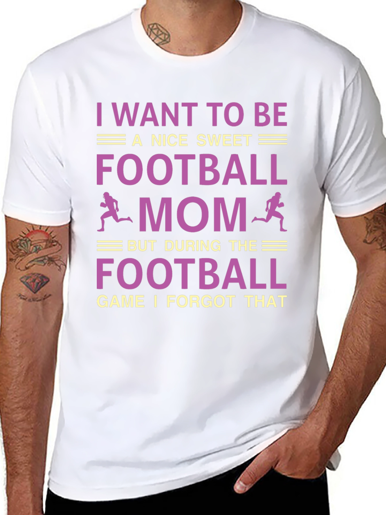 Football Mom T-Shirt - Funny Game Day Apparel