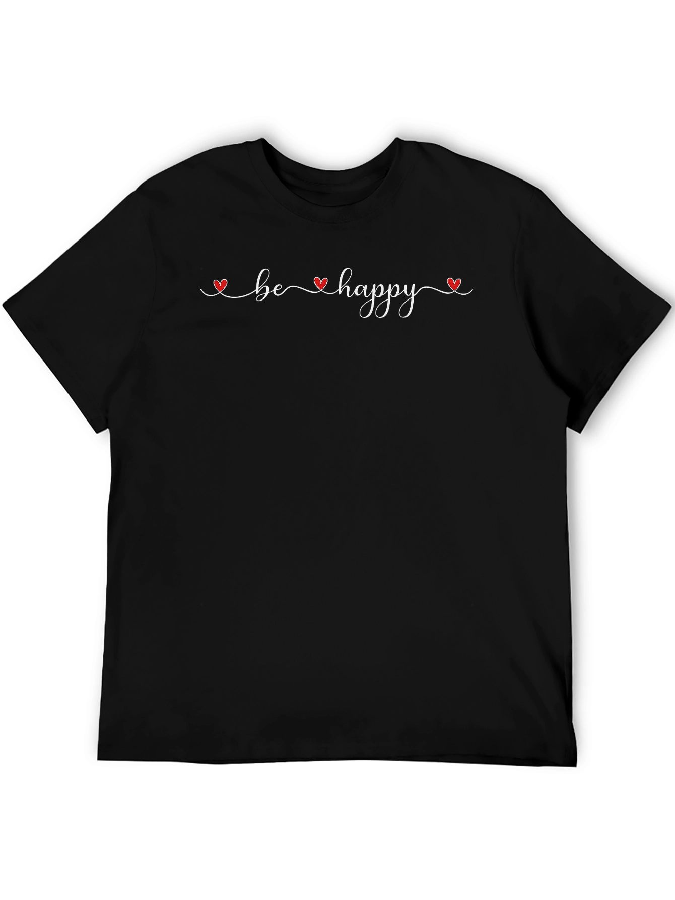 Be Happy Graphic Tee - Mens Short Sleeve