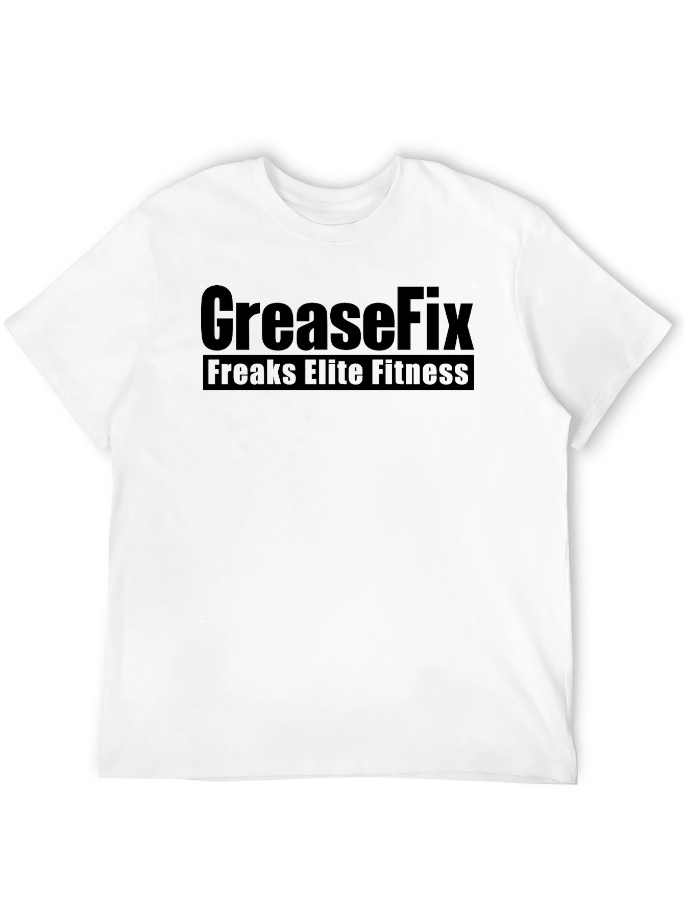 GreaseFix Freaks Elite Fitness Black T-Shirt