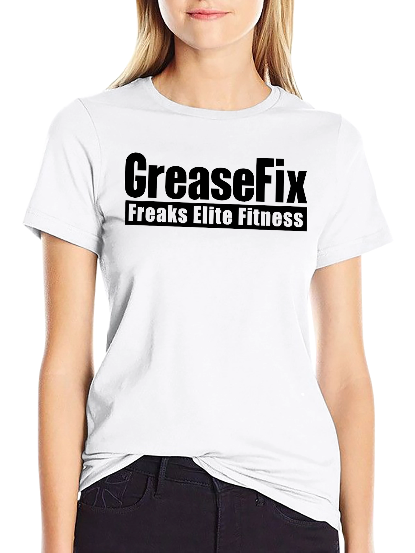 GreaseFix Freaks Elite Fitness Black T-Shirt