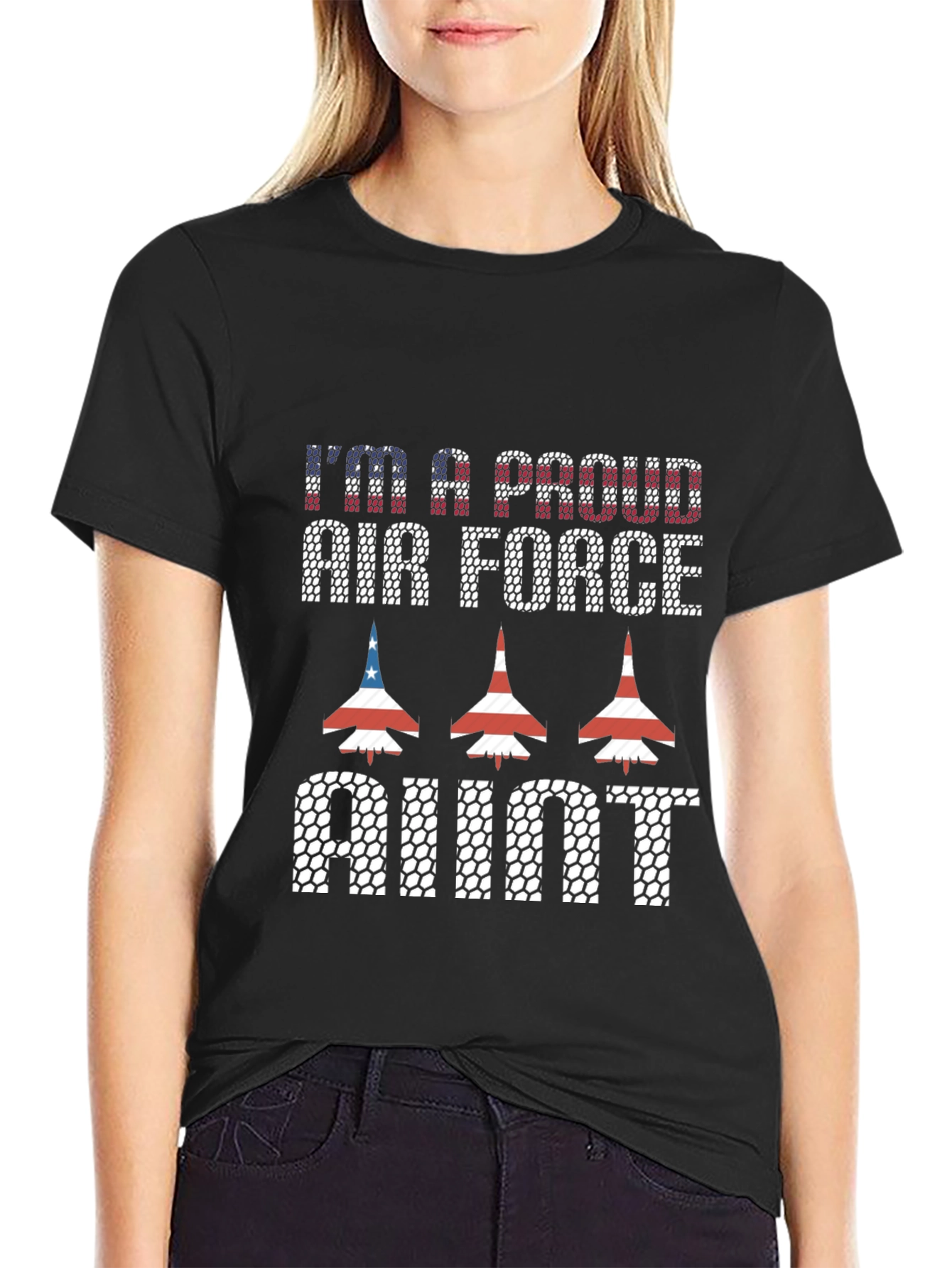 Proud Air Force Aunt T-Shirt