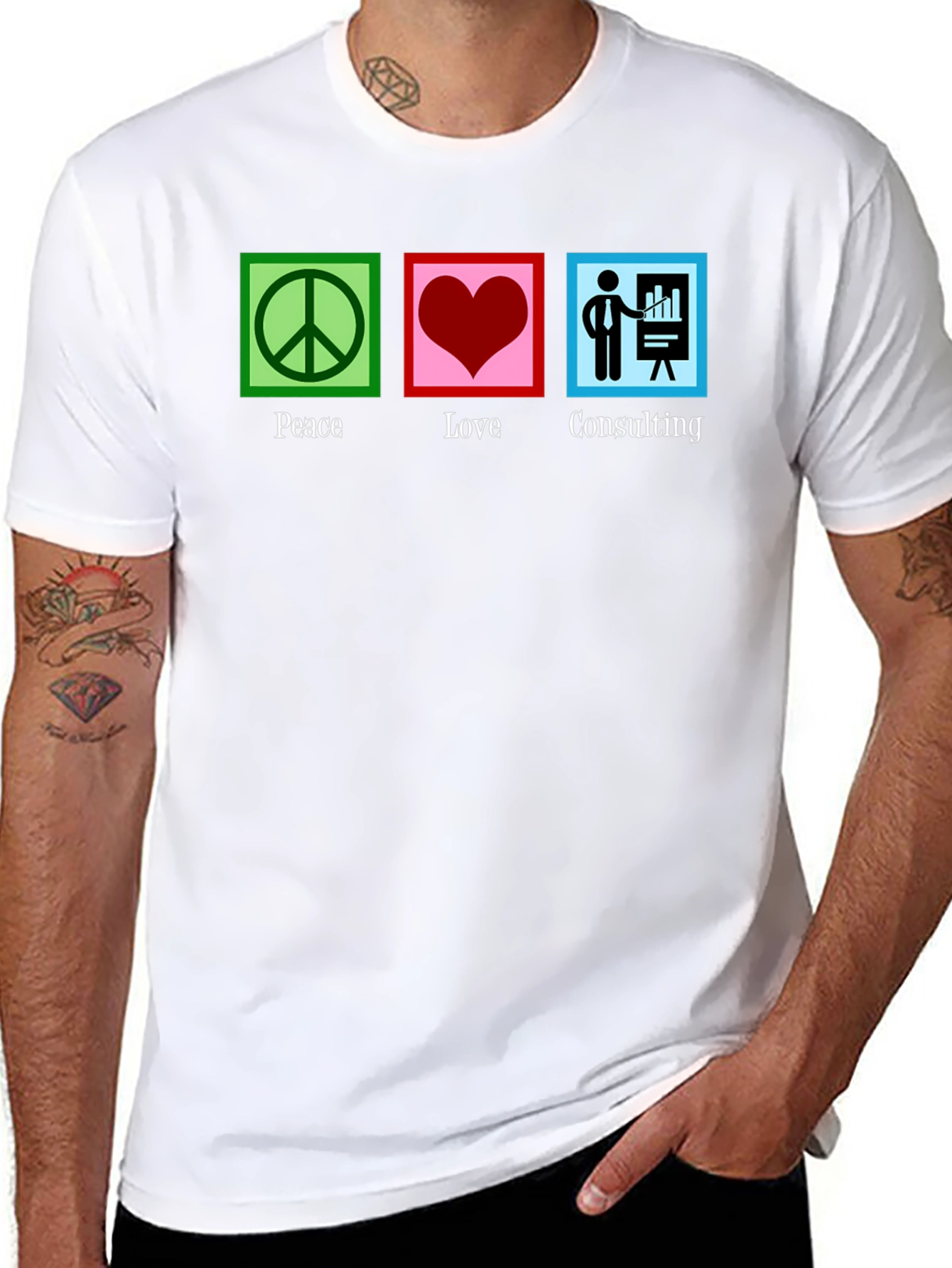 Peace Love Consulting T-Shirt