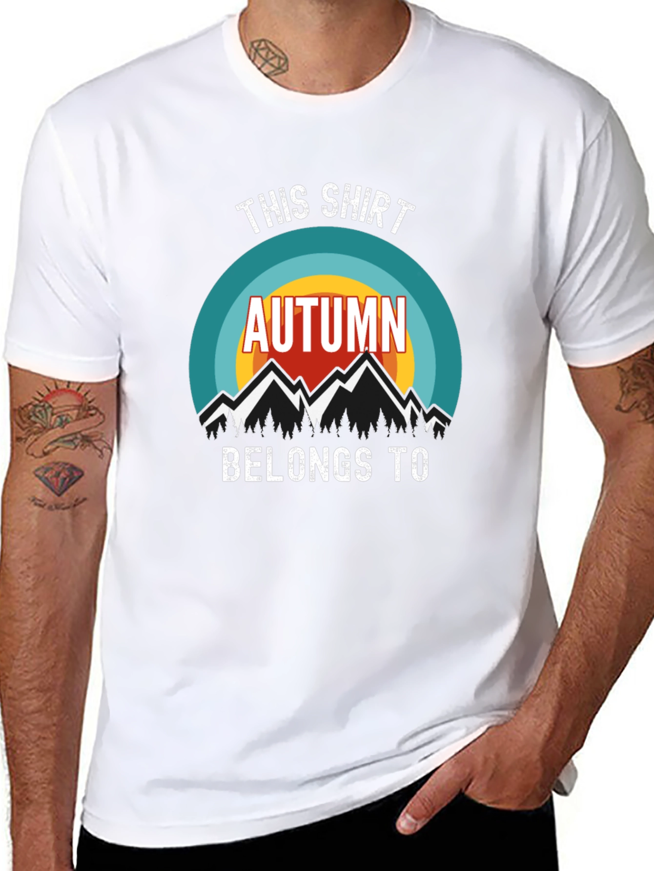 Autumn Graphic T-Shirt - Fall Vibes