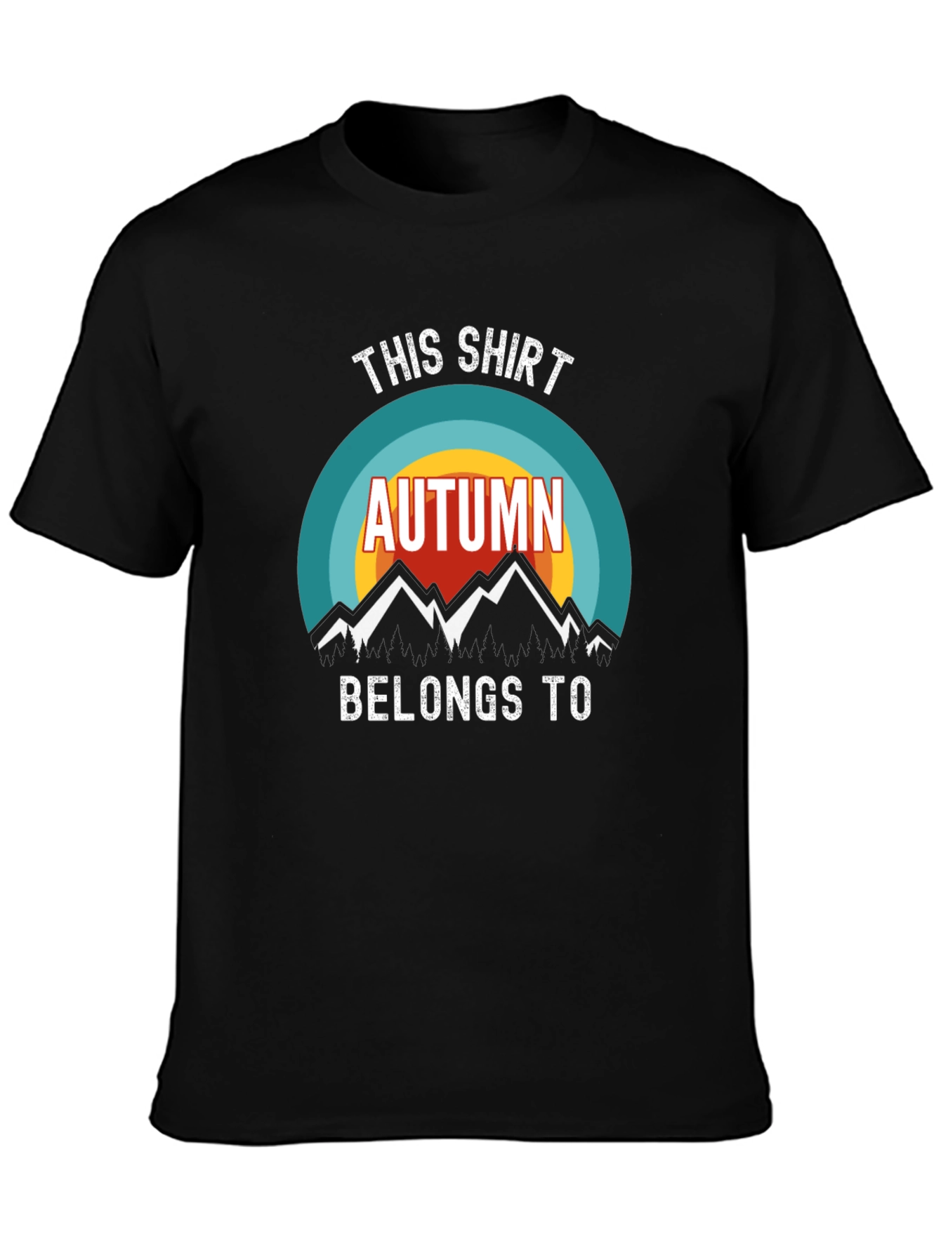 Autumn Graphic T-Shirt - Fall Vibes