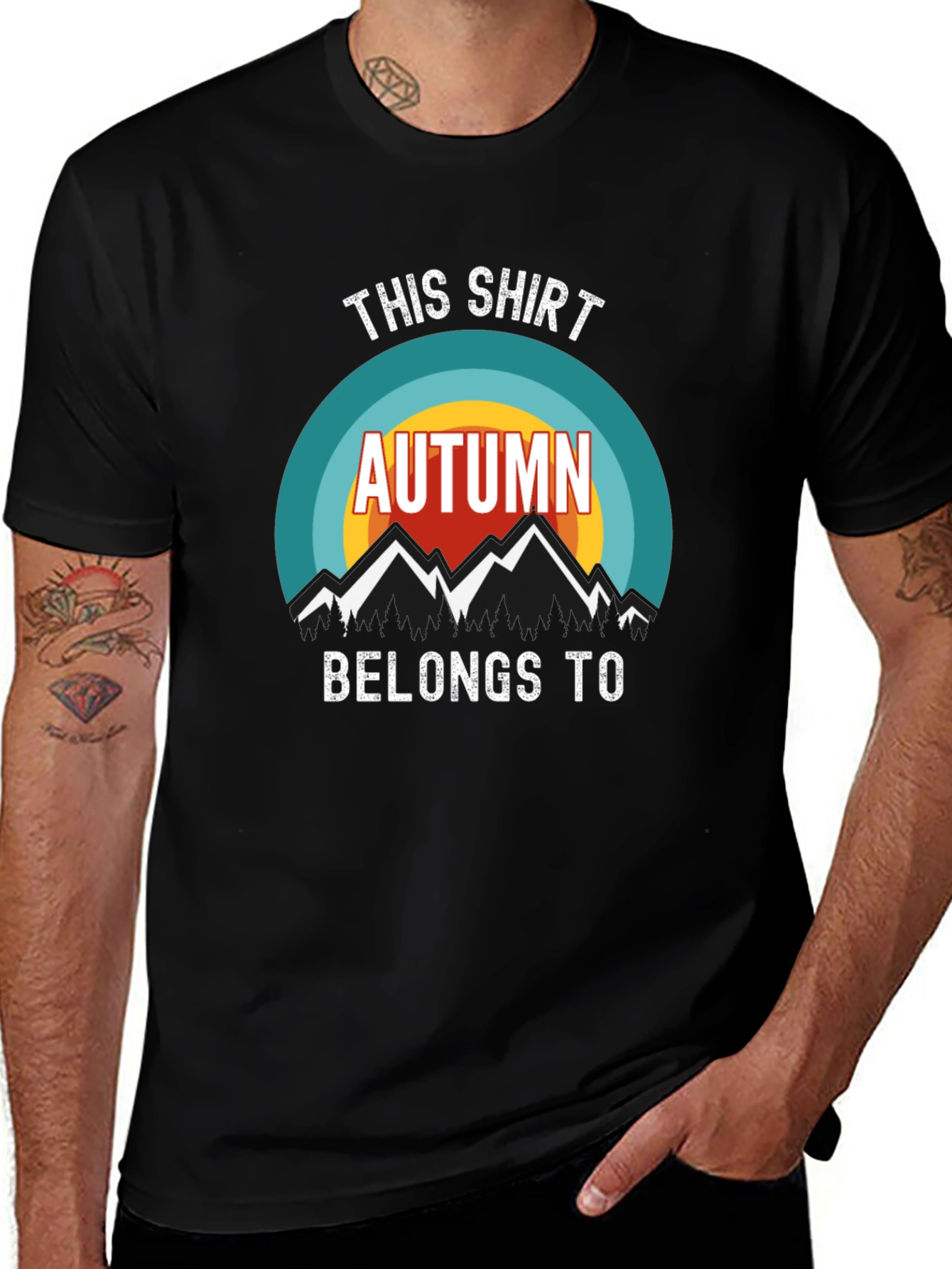 Autumn Graphic T-Shirt - Fall Vibes