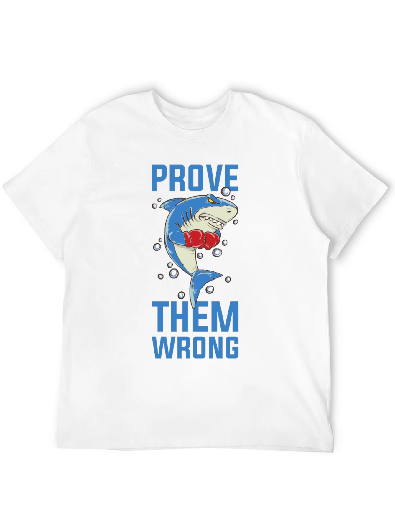 Prove Them Wrong Boxing Shark Graphic Tee