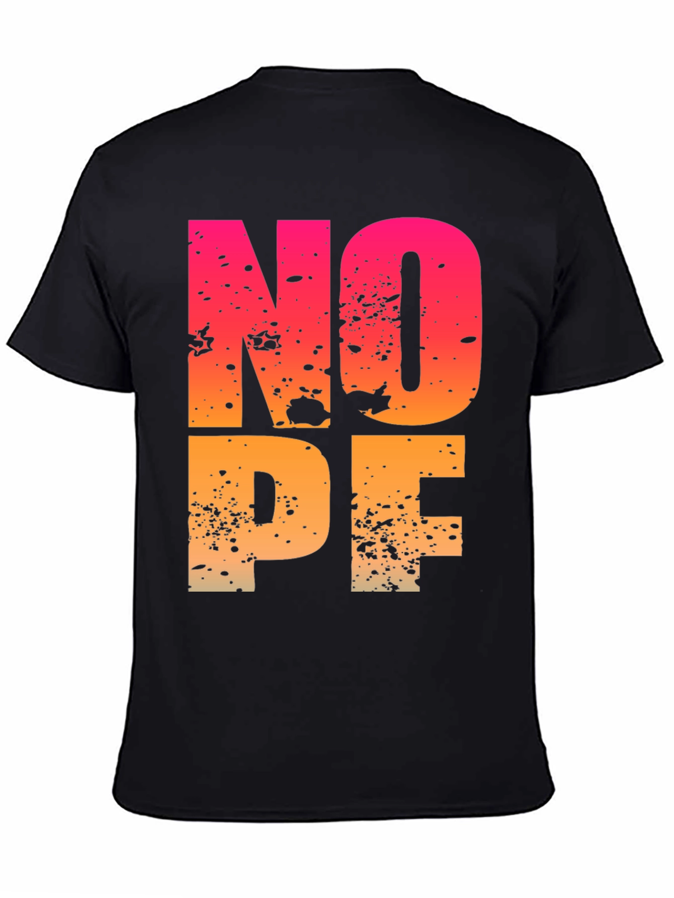 NOPE Graphic Tee - Mens Black T-Shirt