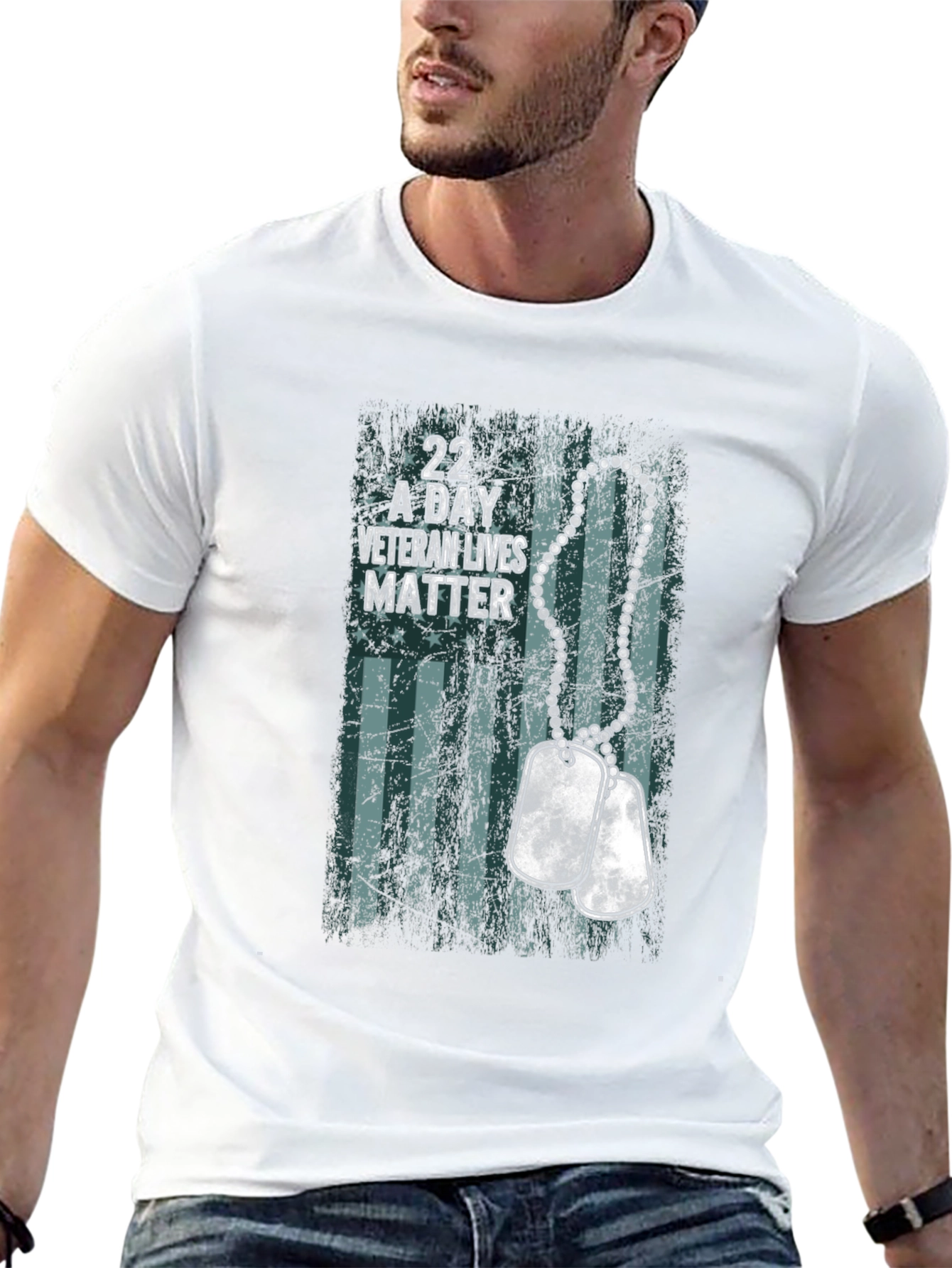 Veteran Lives Matter Graphic T-Shirt
