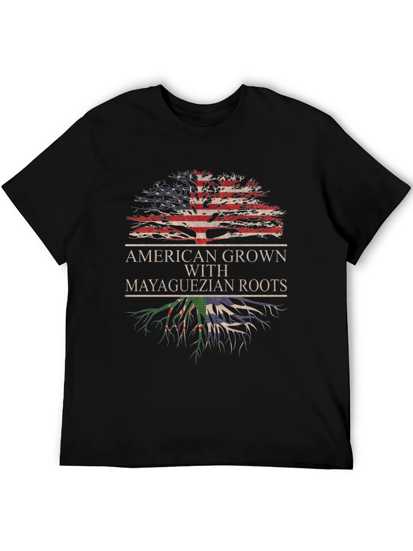 American Grown with Mayaguezian Roots T-Shirt