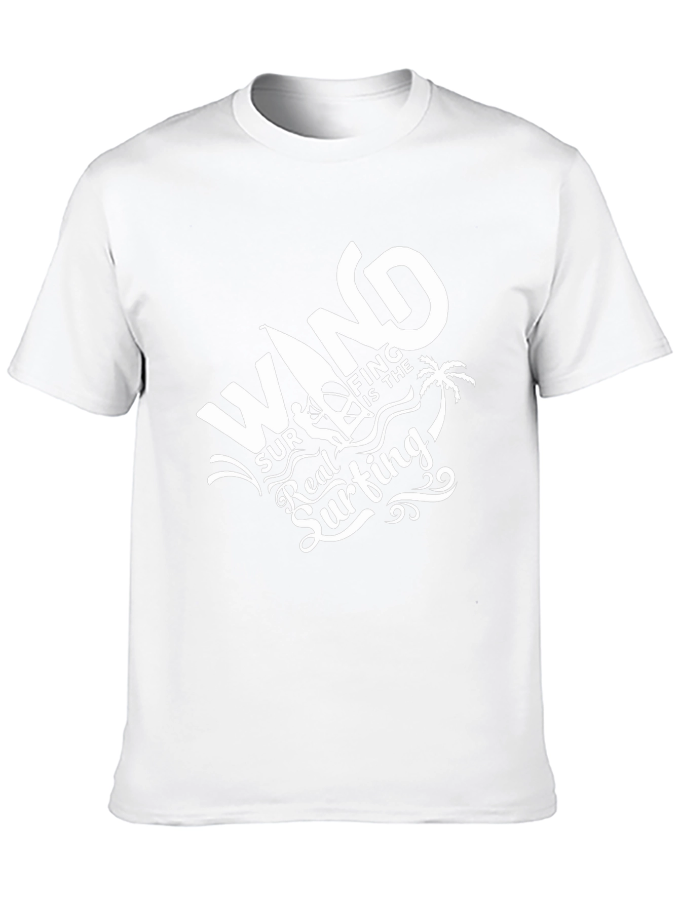 Wind Surfing T-Shirt - Real Surfing Tee